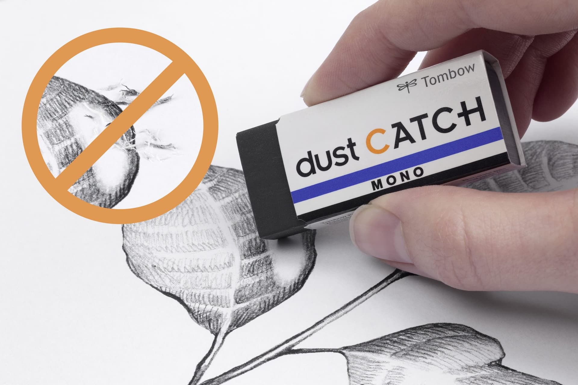 Gum Tombow Mono dust Catch 19 gram zwart 6
