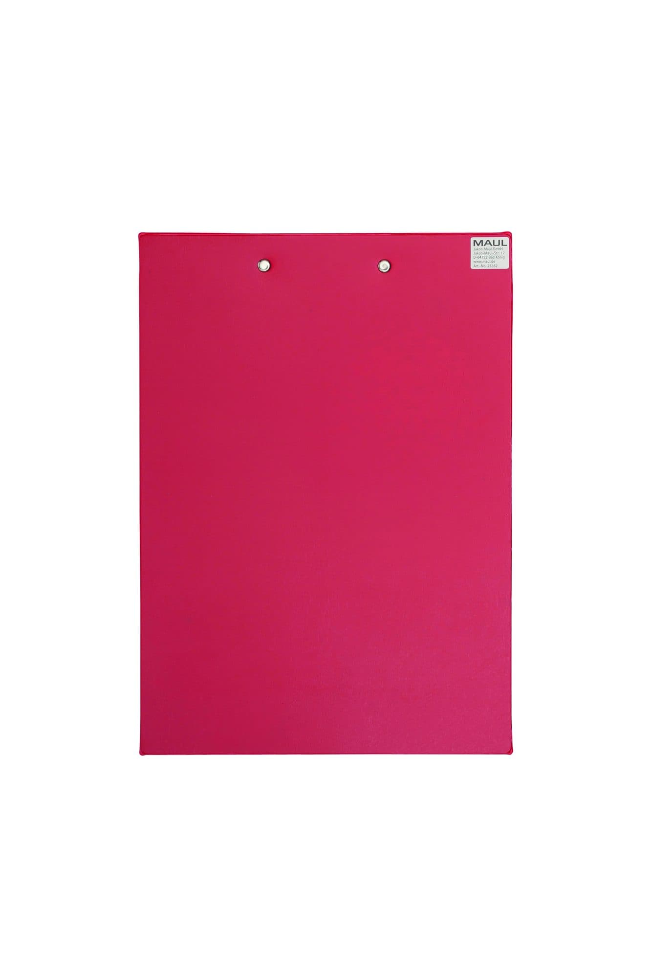 Klembord MAUL A4 staand PVC rood 2