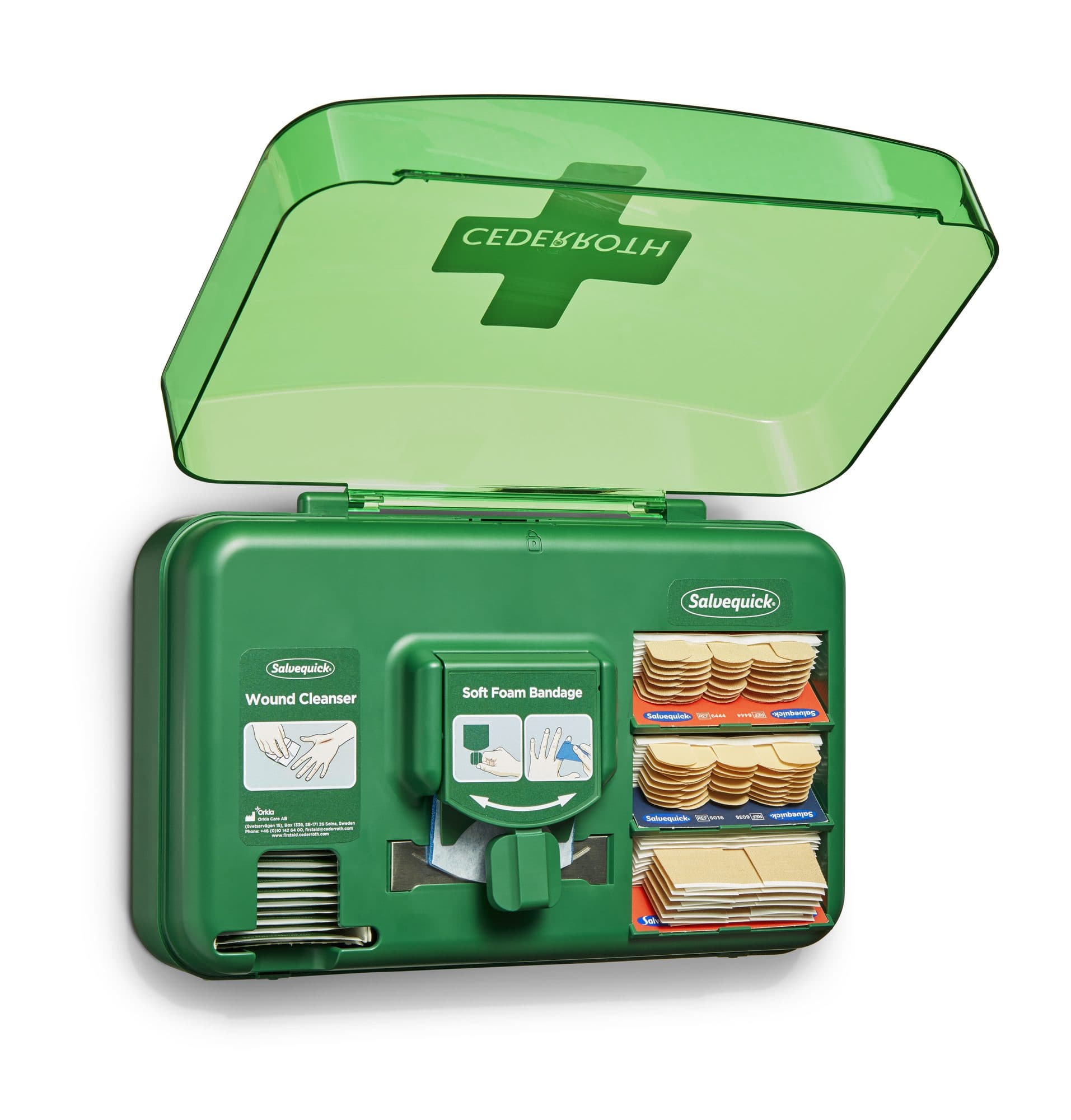 Wond dispenser Cederroth - Salvequick 2