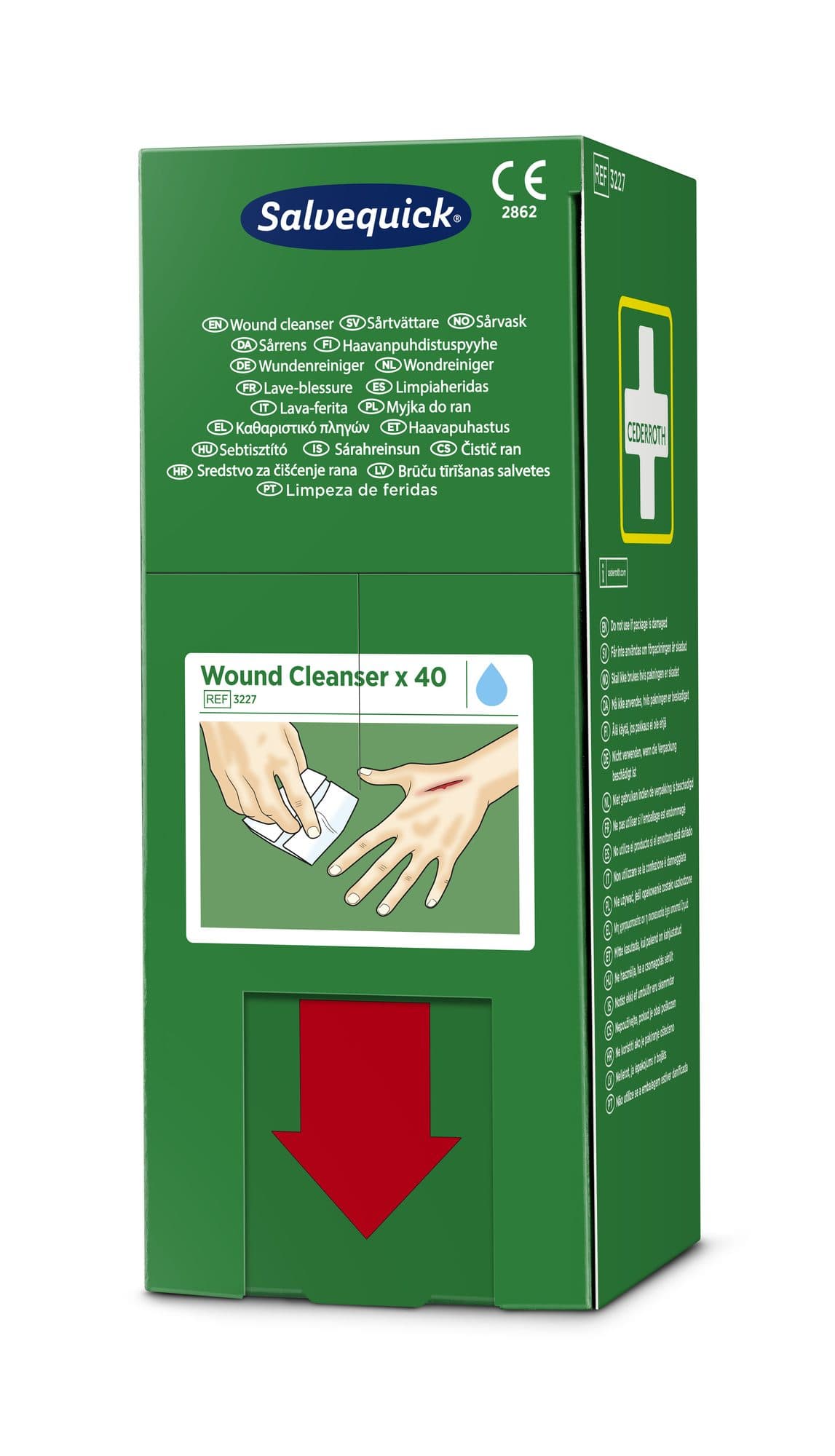 Wondreinigingsdoekjes Salvequick 40 stuks 3