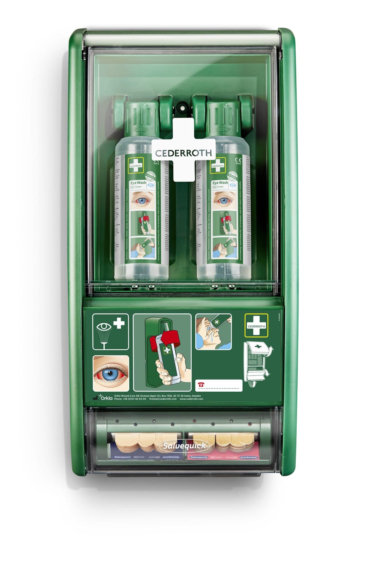 Oogwas station Cederroth 2x 500ml