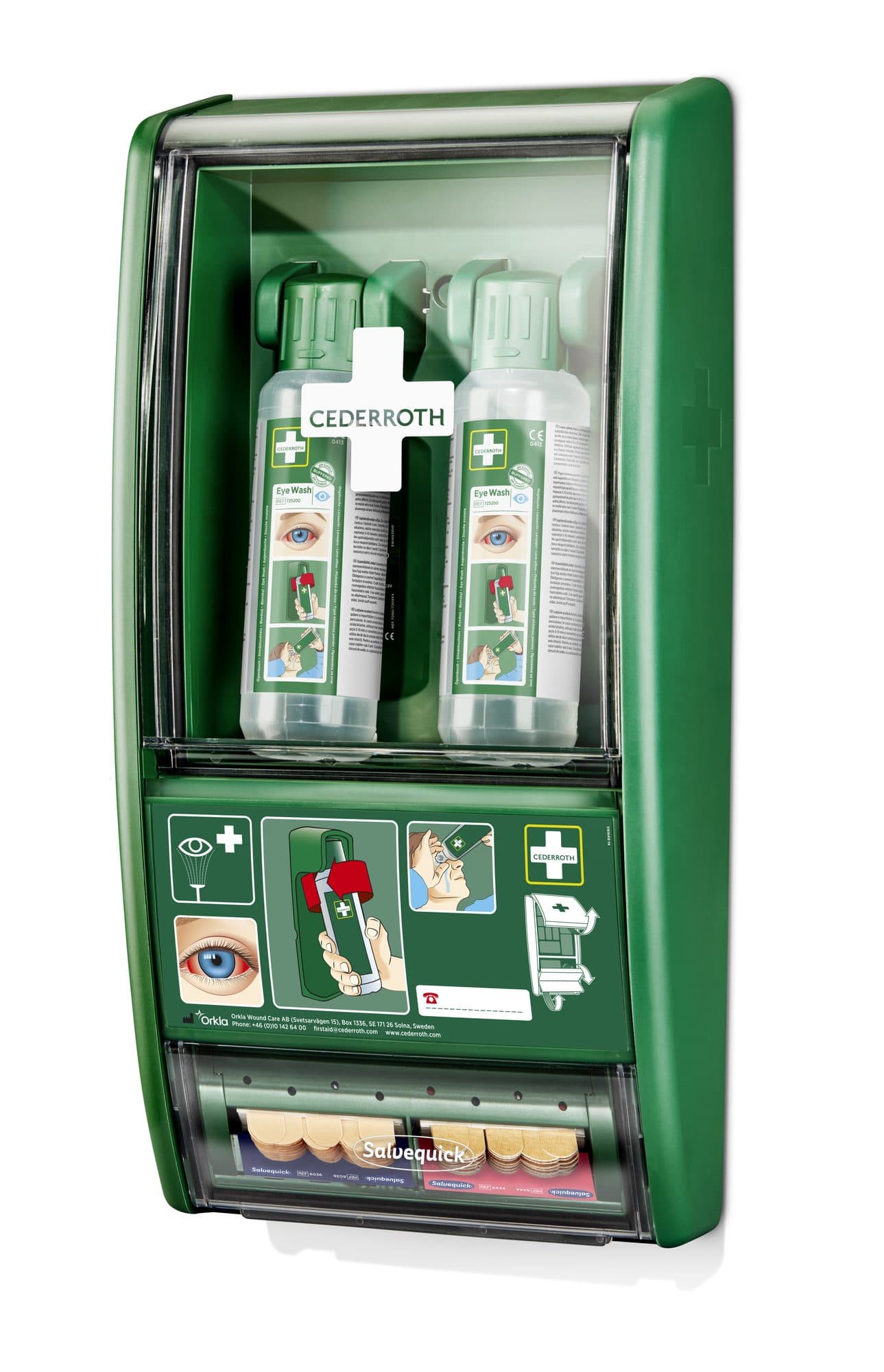 Oogwas station Cederroth 2x 500ml 3
