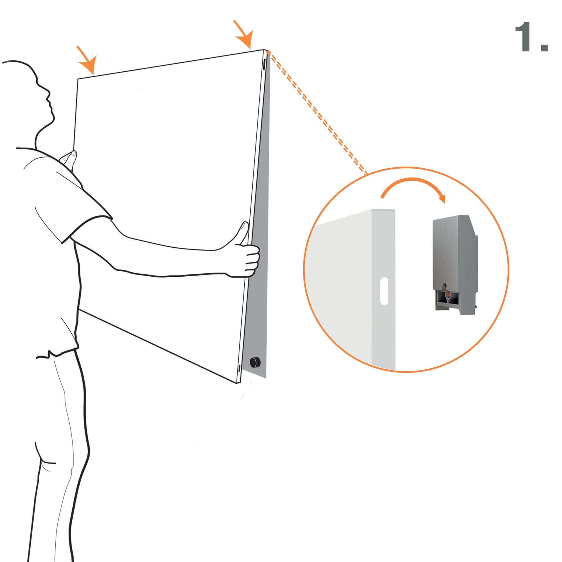 Whiteboard Nobo Infinity randloos 60x90cm 5