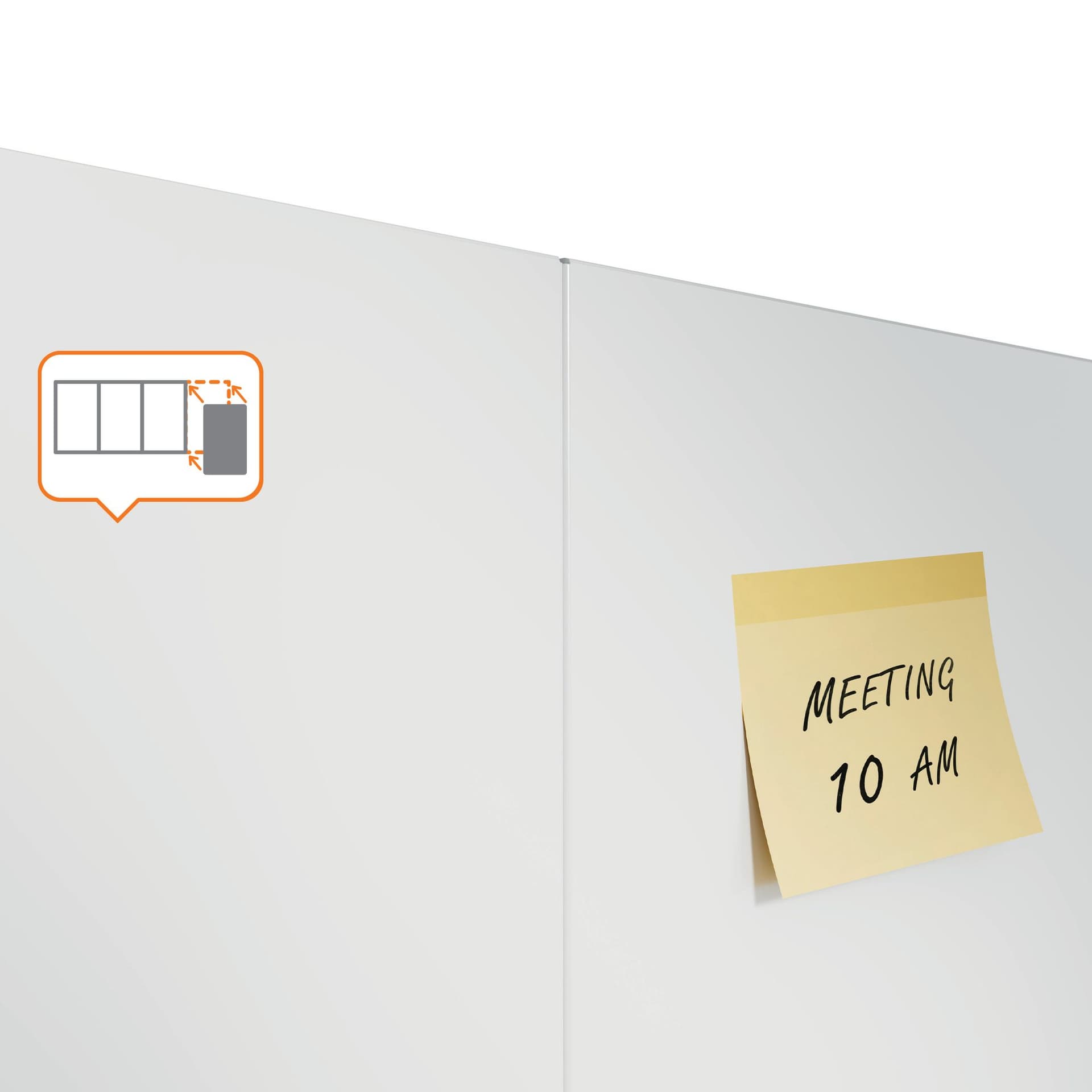 Whiteboard Nobo Infinity randloos 90x120cm 3