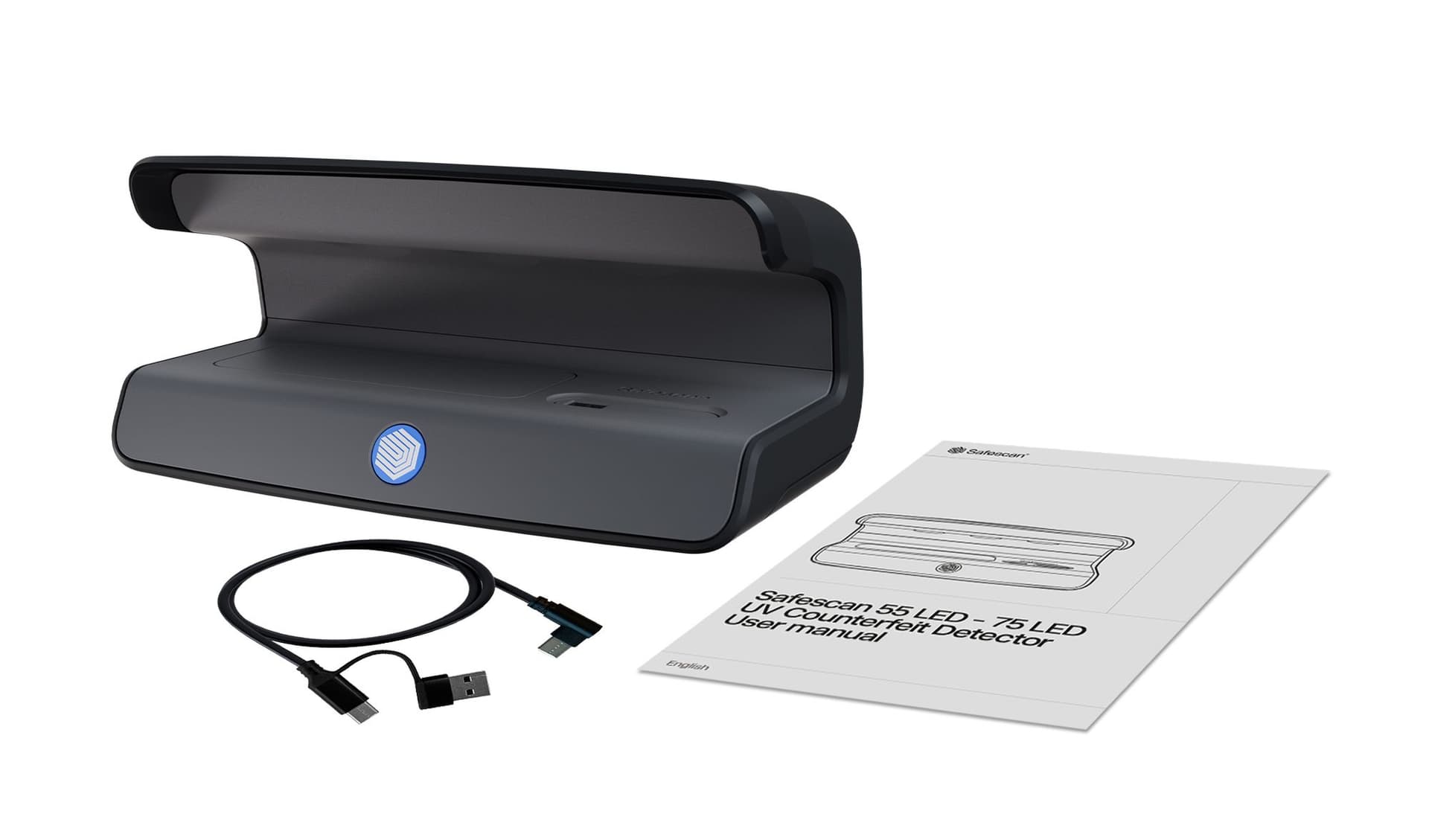 Valsgeld detector Safescan 55 UV LED zwart 5