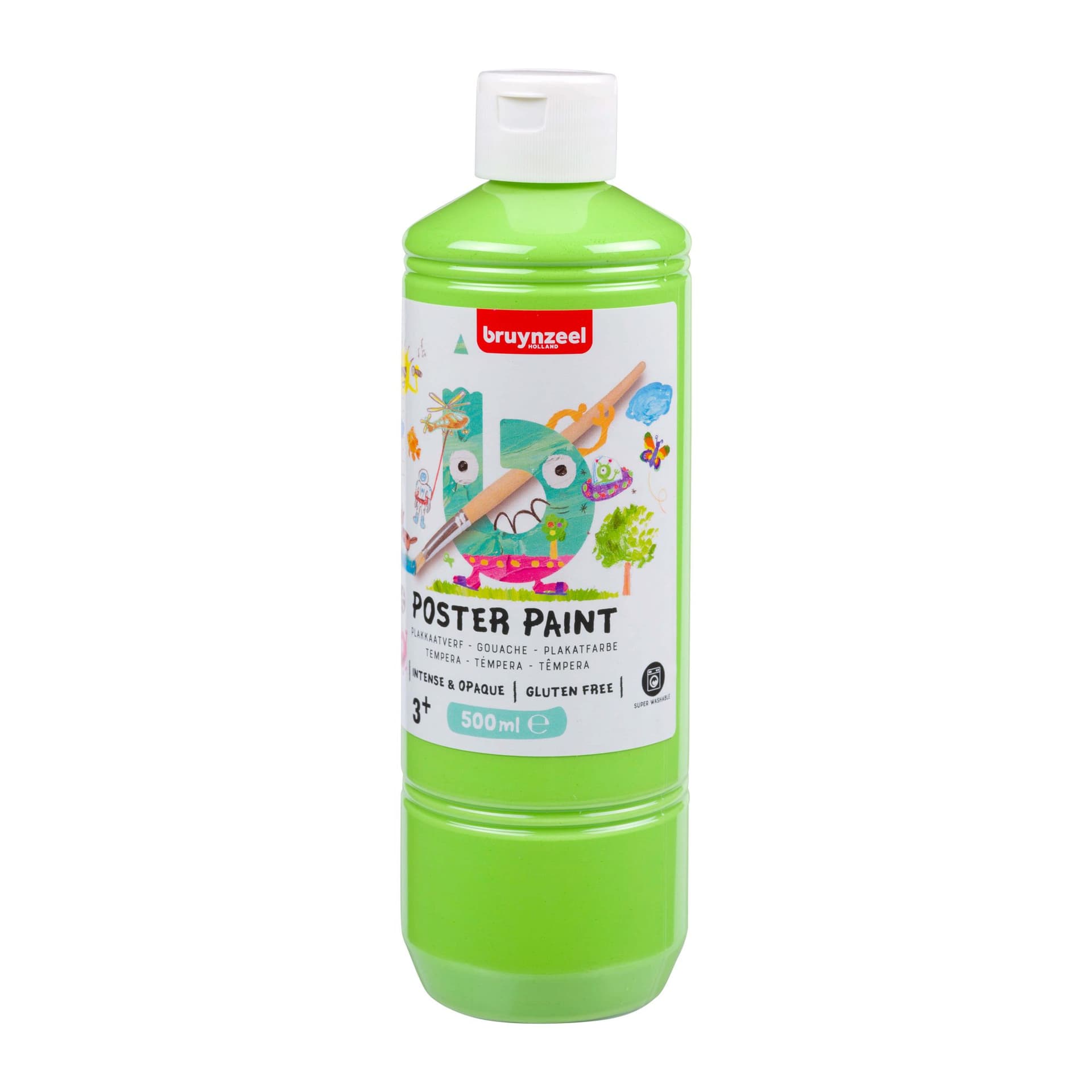 Plakkaatverf Bruynzeel lentegroen fles à 500ml