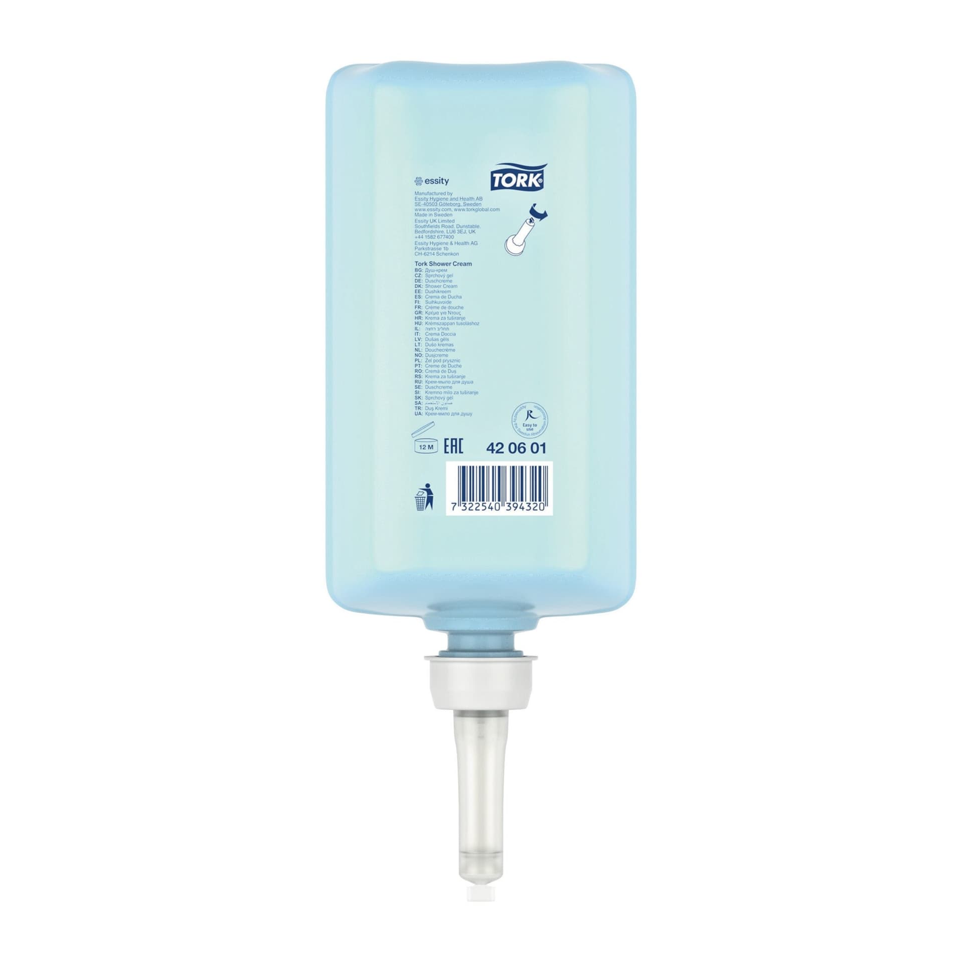Douchegel Tork S1 Premium 1000ml unisex 420601 2