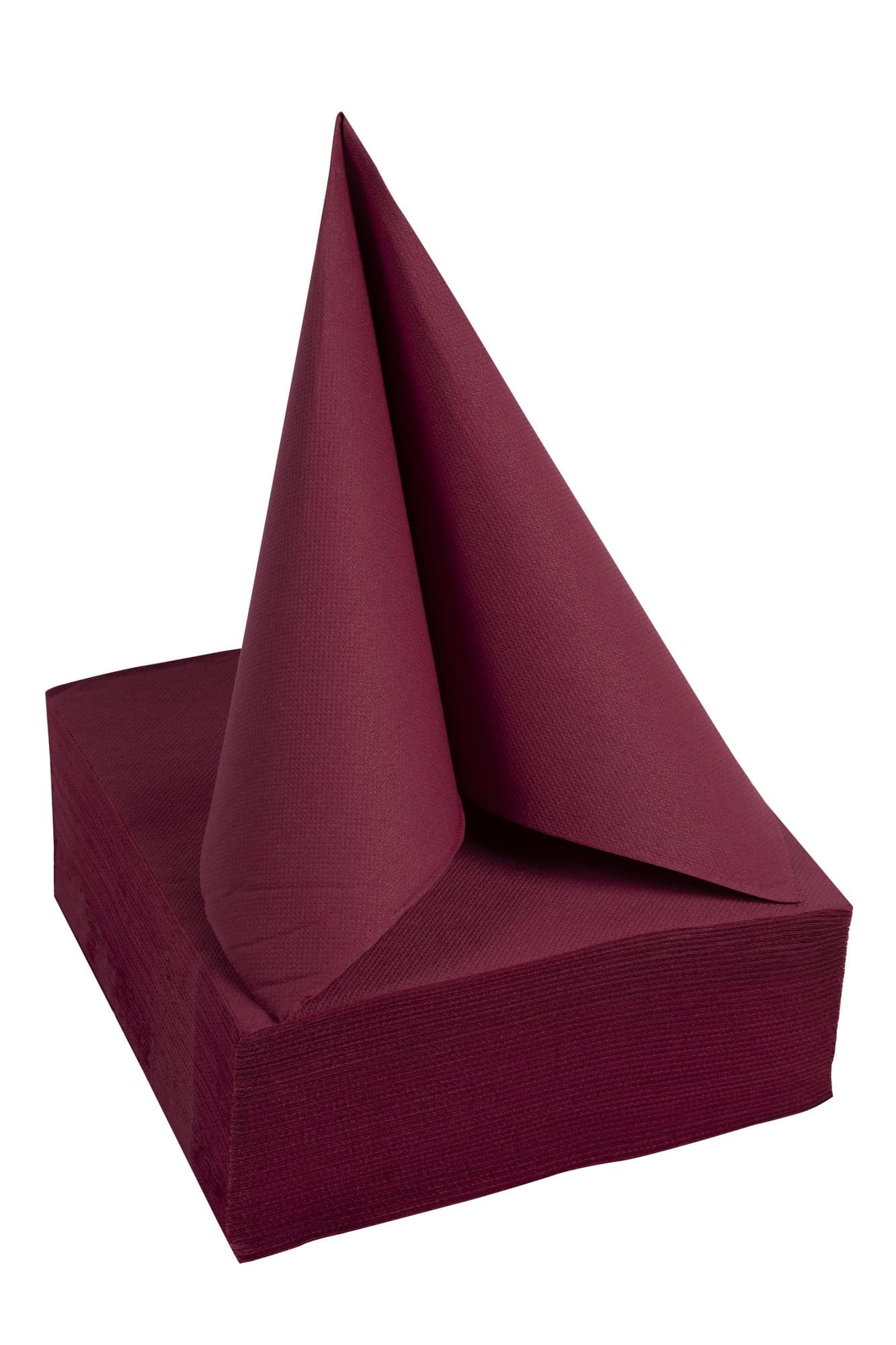Servet Pronappe 1/4 vouw 2-laags 380x380mm 40 vel bordeauxrood 2