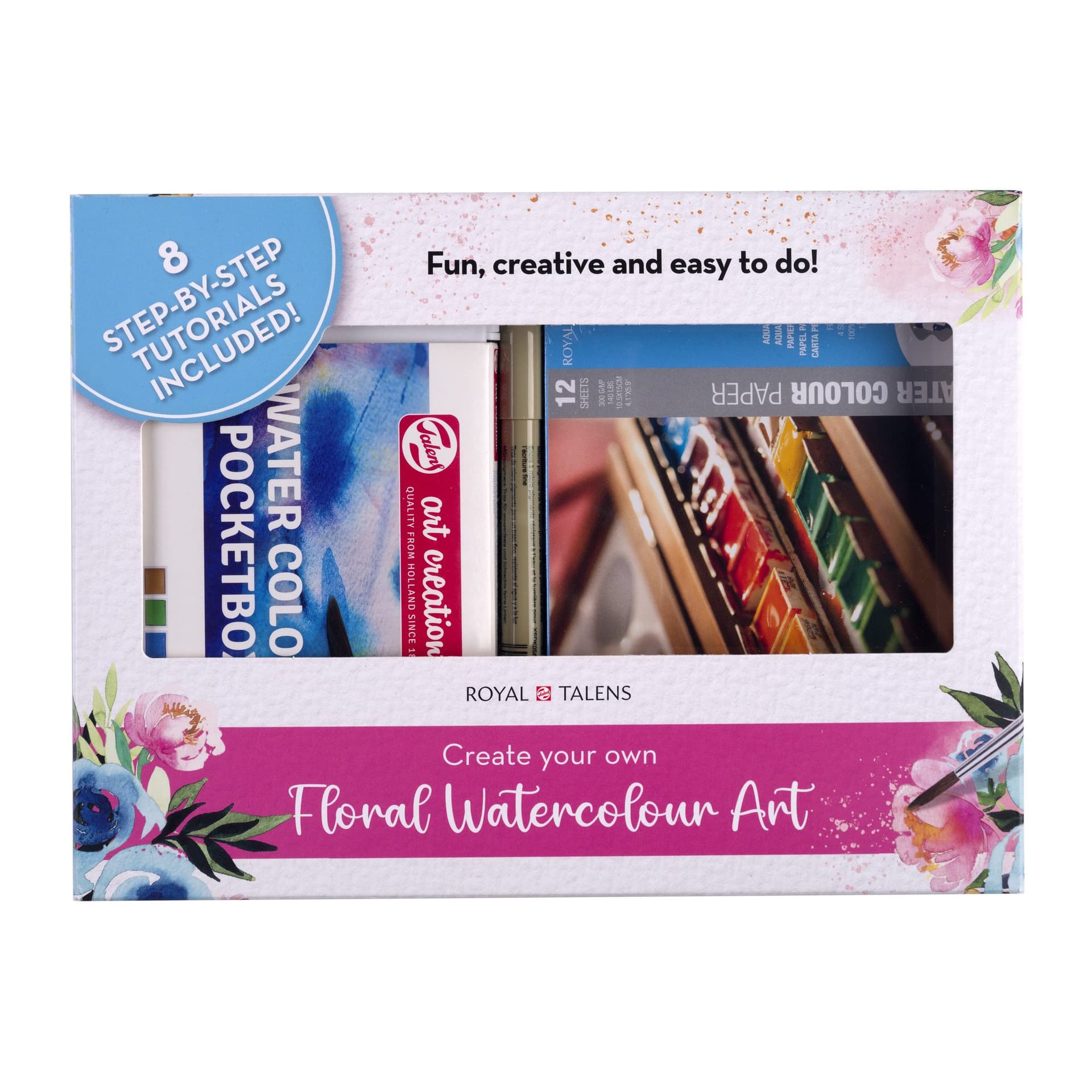 Aquarelverfset Talens Art Creation Floral Watercolour Art assorti