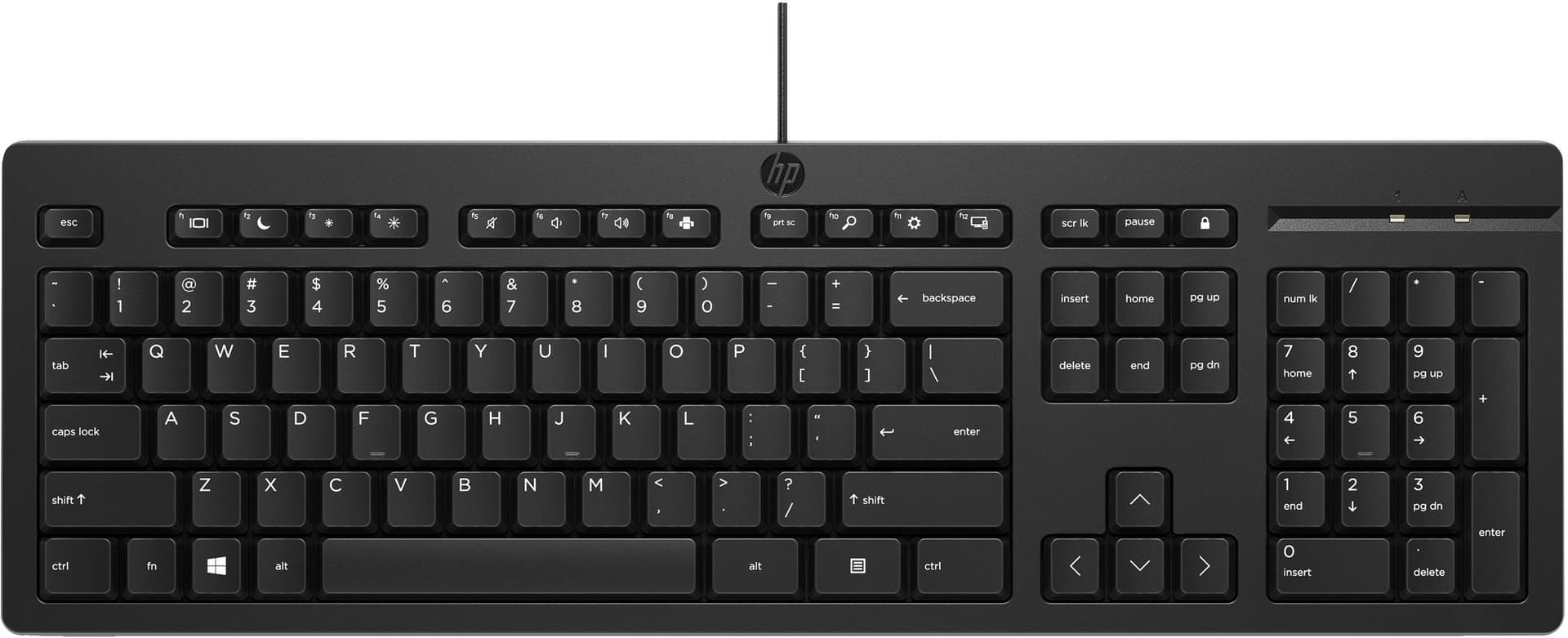 Toetsenbord HP 125 USB bedraad QWERTY