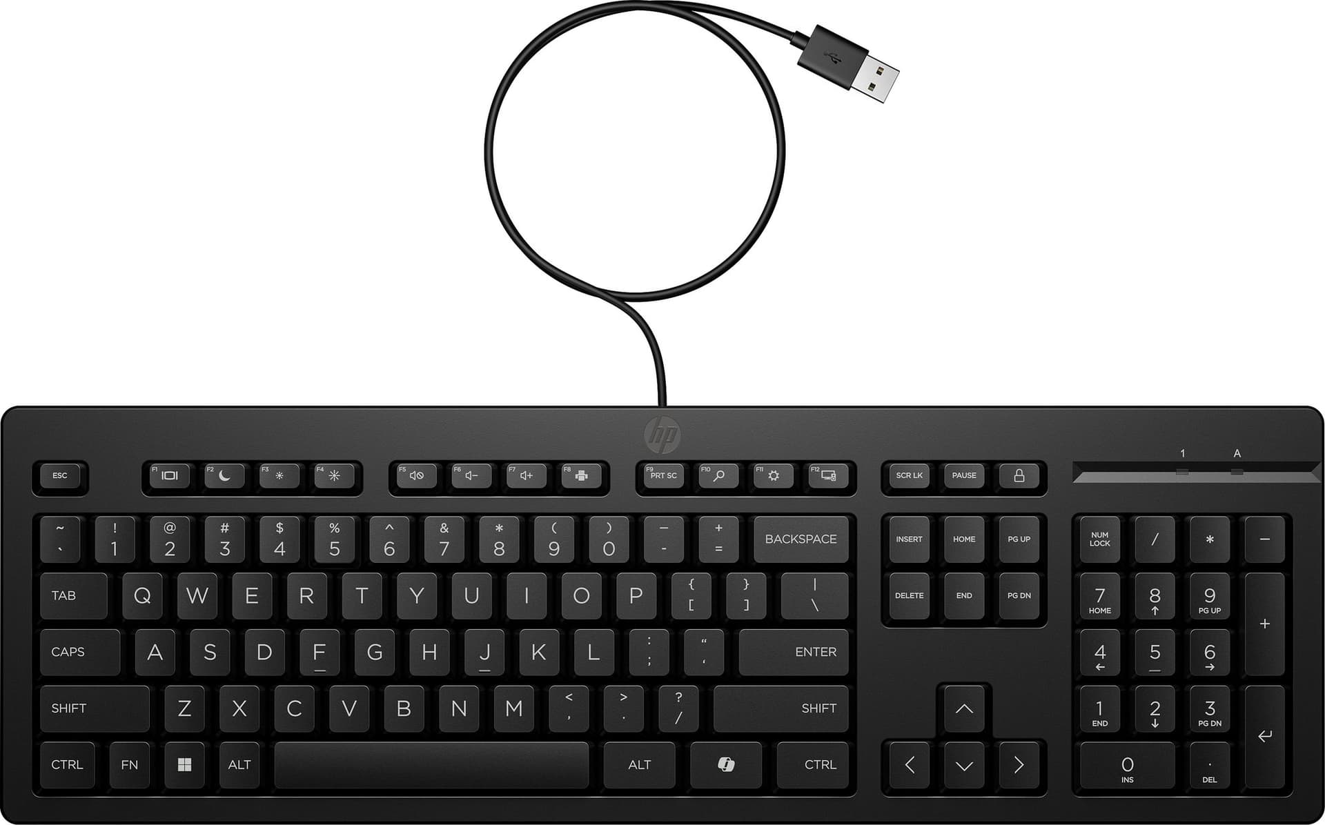 Toetsenbord HP 125 USB bedraad QWERTY 4