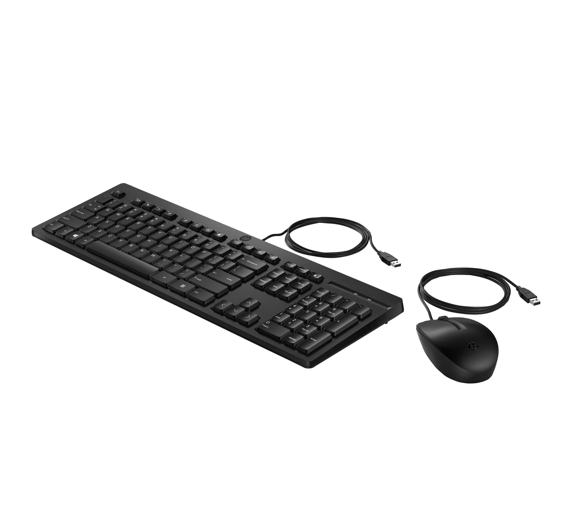 Toetsenbord + muis HP 225 bedraad QWERTY 2