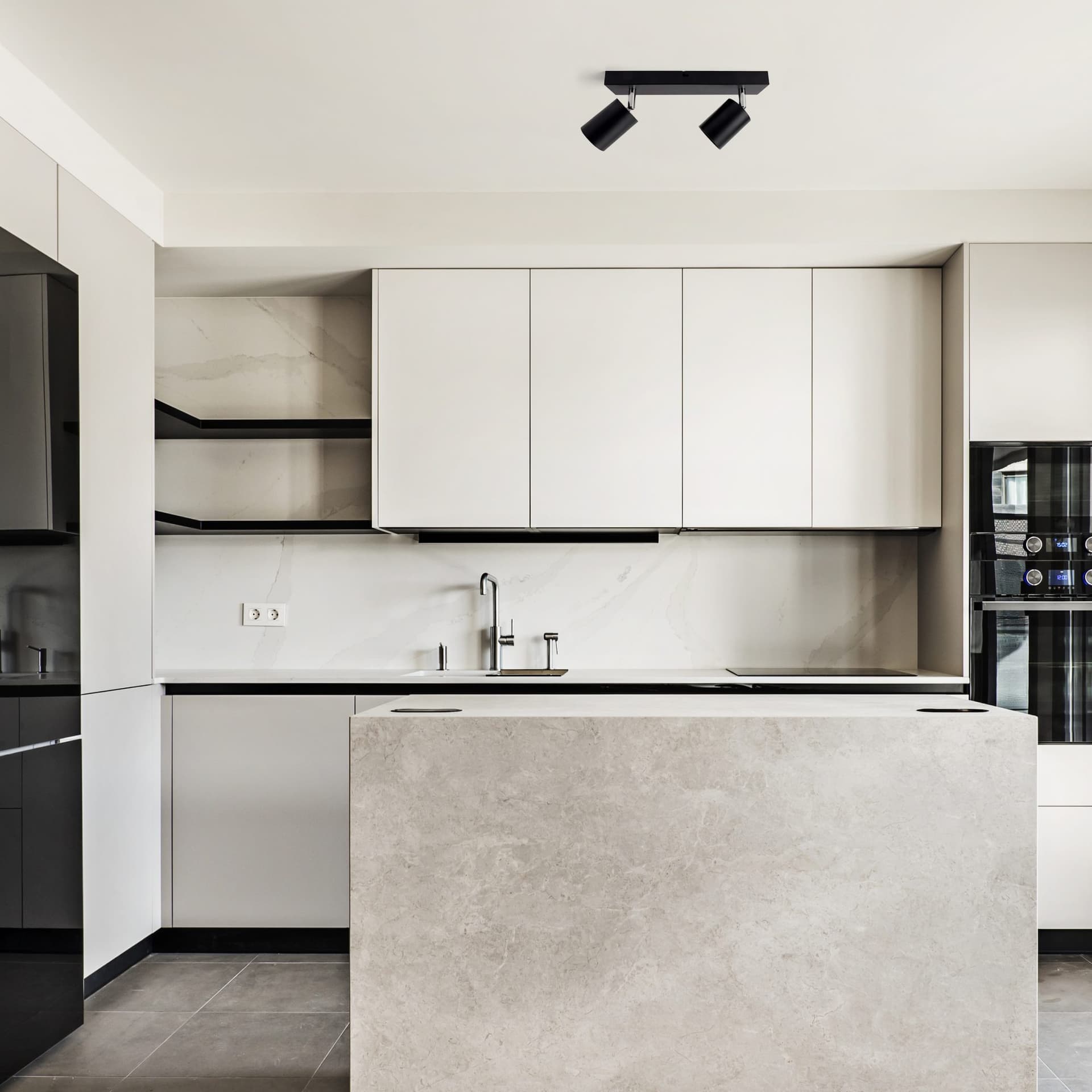 Plafondspot Integral Siena 2 spot IP20 GU10 zwart 2