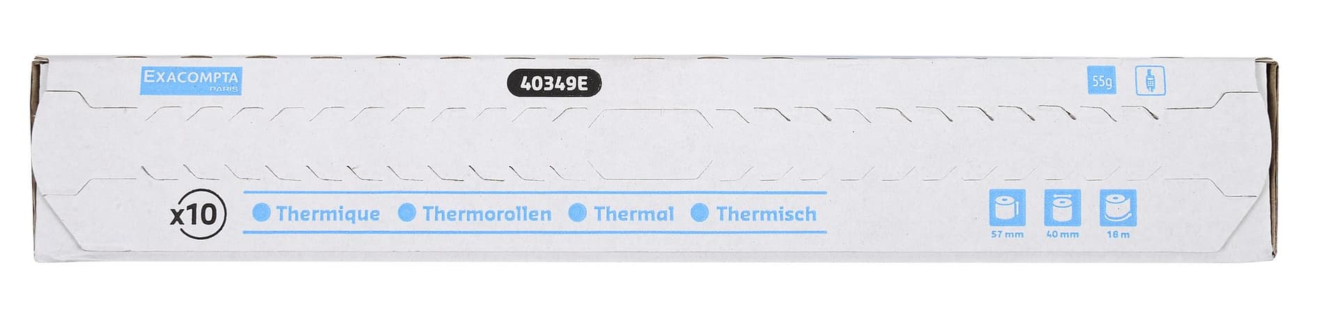 Telrol Exacompta 57mmx18m kern Ø12mm thermisch 4