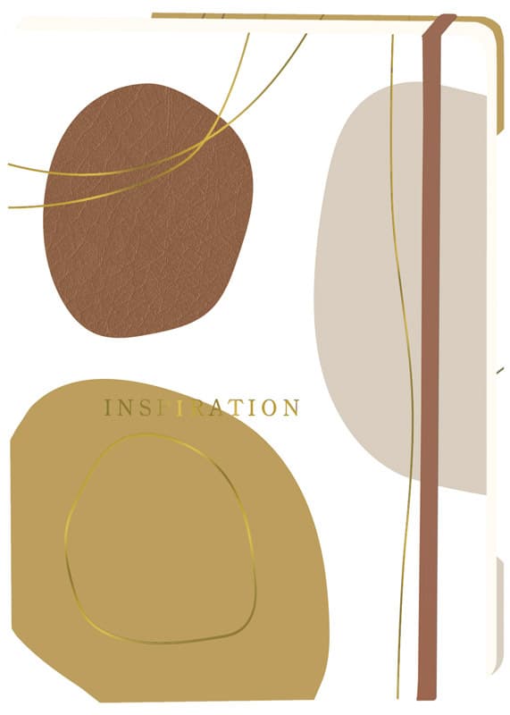 Notitieboek Inspiration A5 lijn 92 pagina's softcover