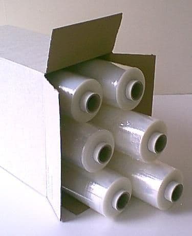 Wikkelfolie IEZZY 500mmx300m 20mu 100% recycled (PCR) transparant 2