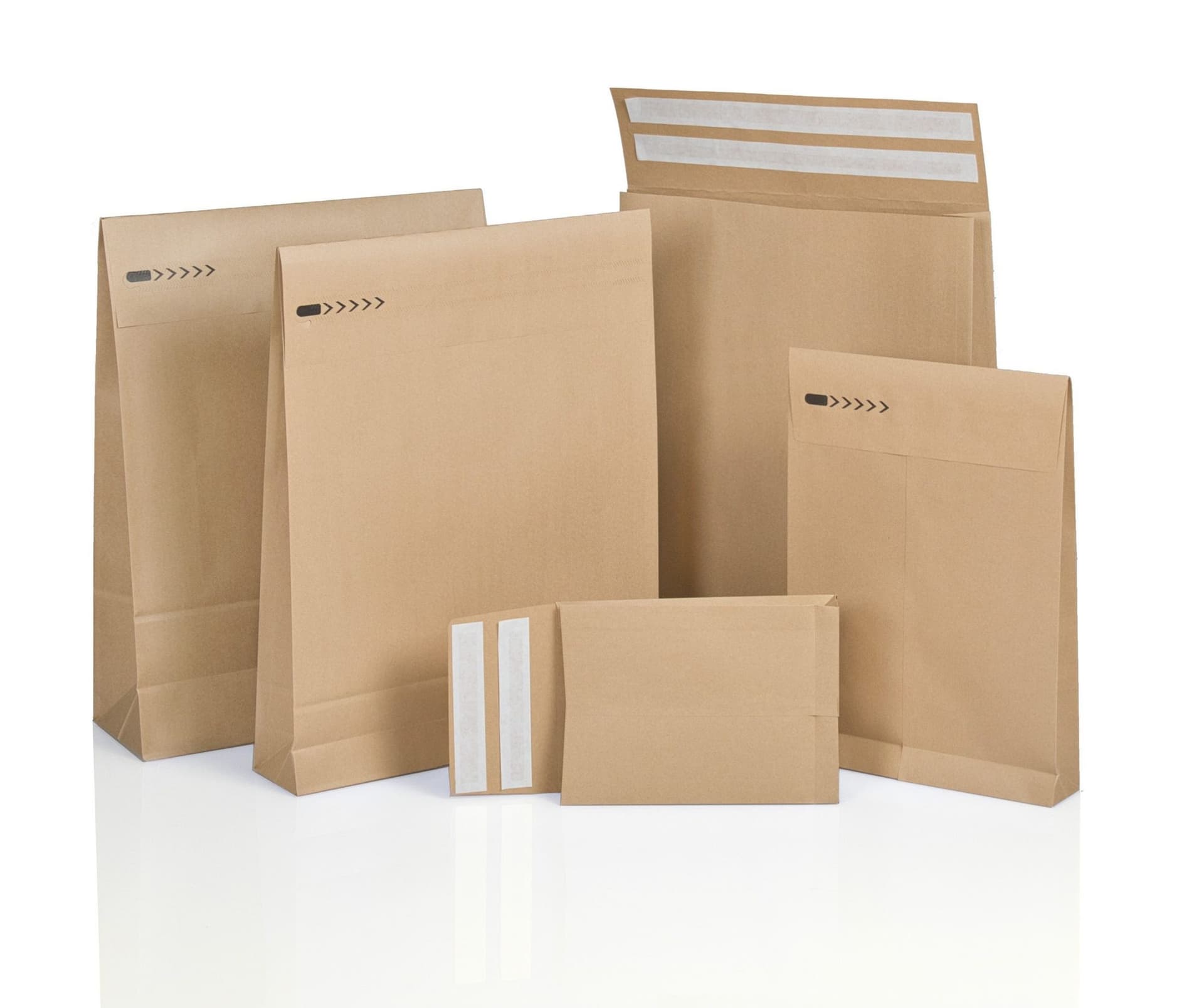 E-Commerce envelop IEZZY 162x229x40+86mm met retoursluiting br 250st 2