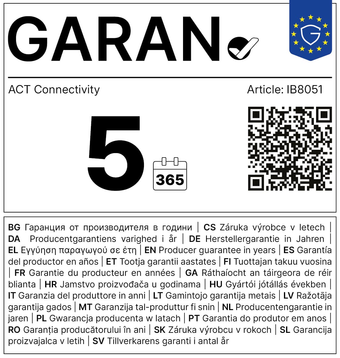 Kabel ACT U/UTP CAT6 patchkabel RJ45 Grijs 1.5 meter 4