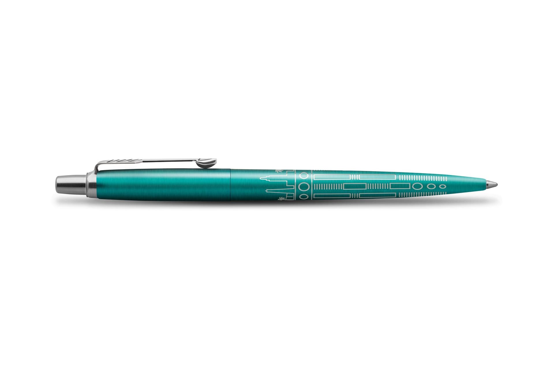 Balpen Parker Jotter special edition Miami turquoise CT medium 3