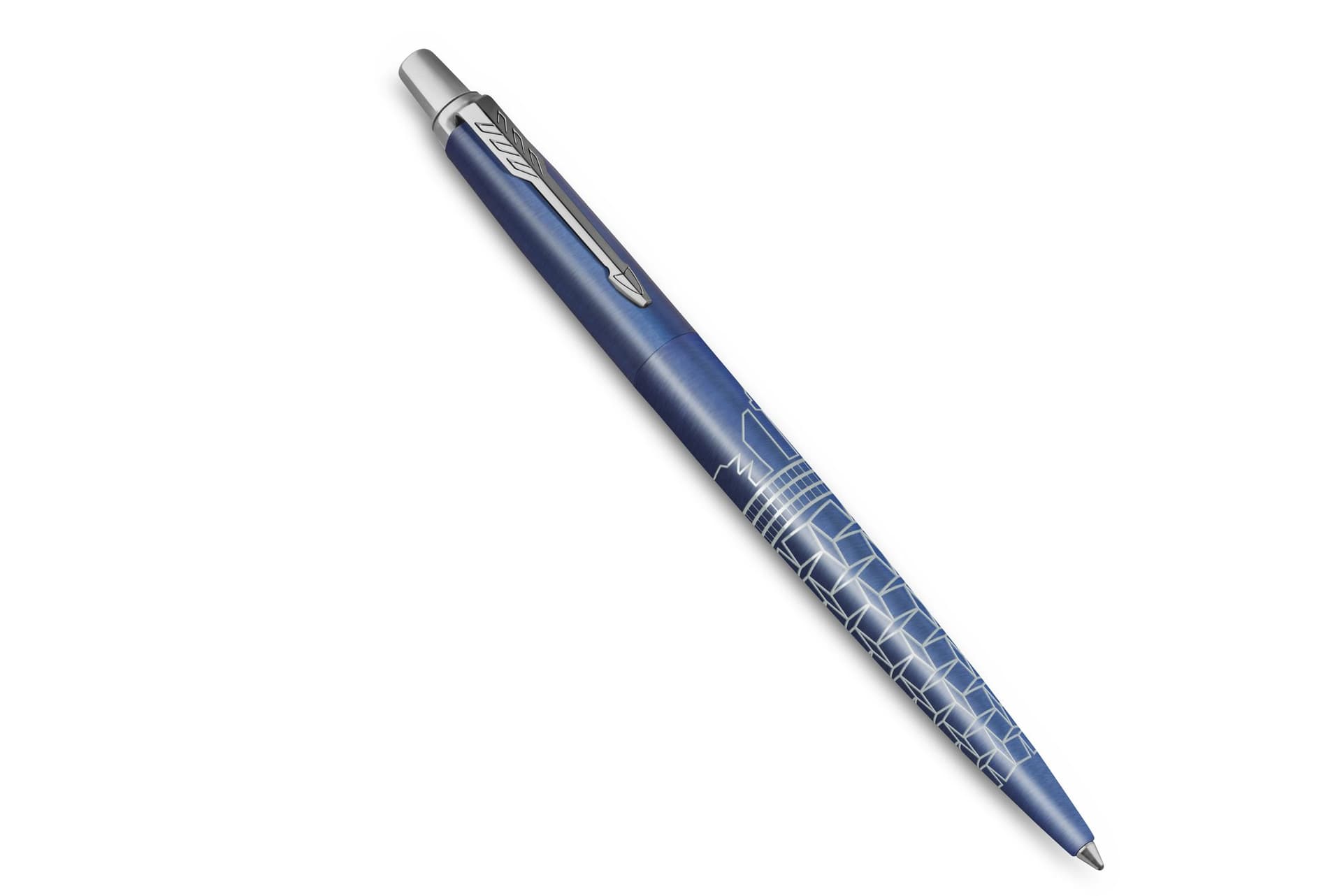 Balpen Parker Jotter special edition Seoul blue CT medium 4