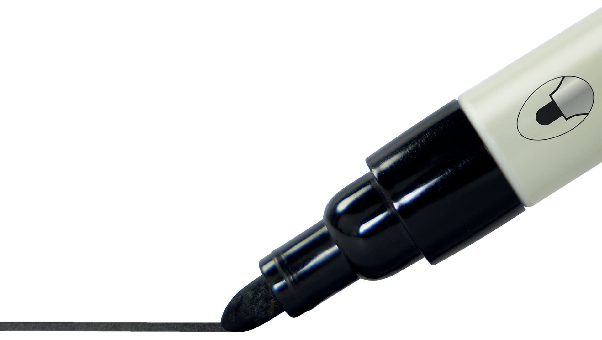 Whiteboardmarker Nobo ronde punt 3mm zwart 2