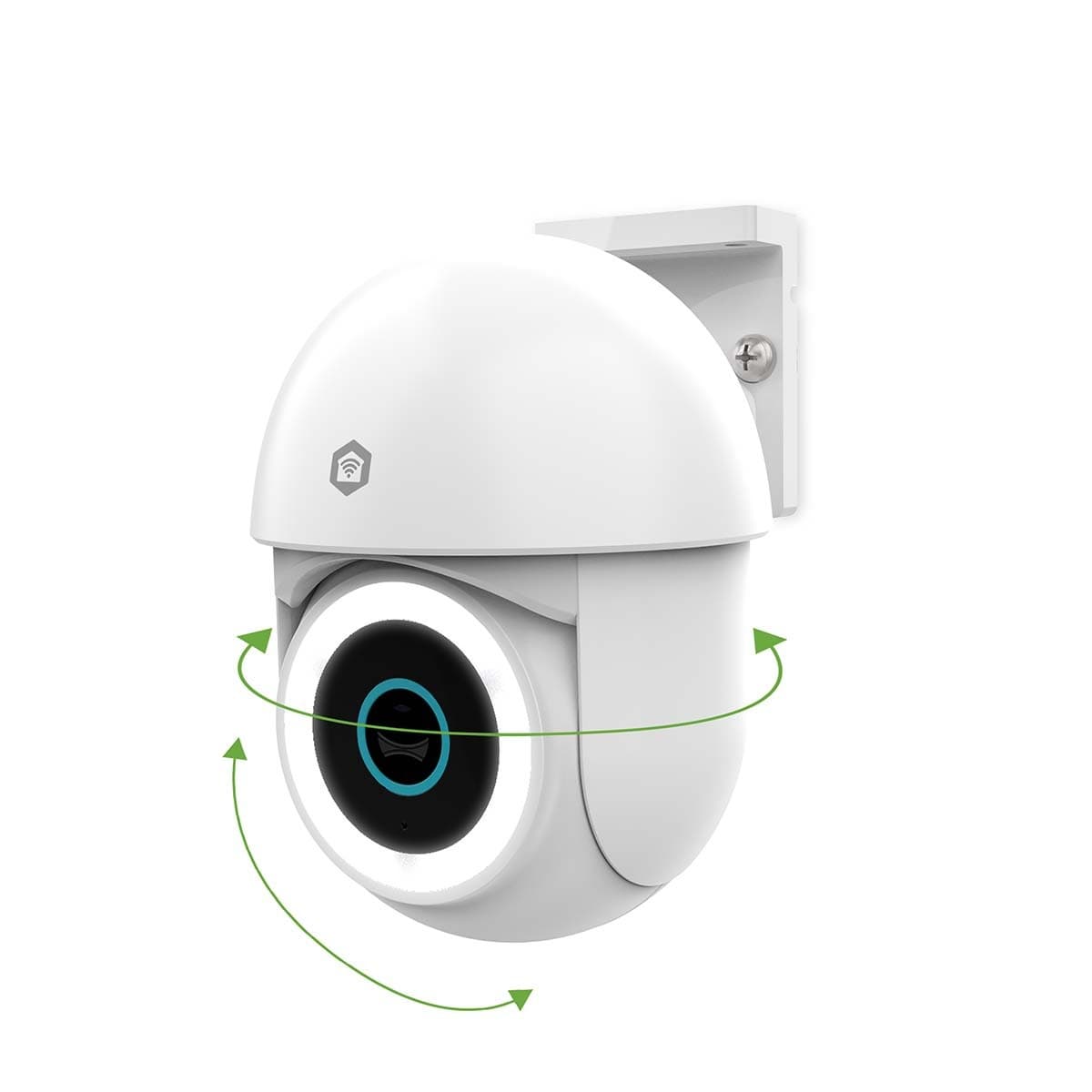Beveiligingscamera Nedis Smartlife Wifi buiten 3MP Full HD 1296p wit 4