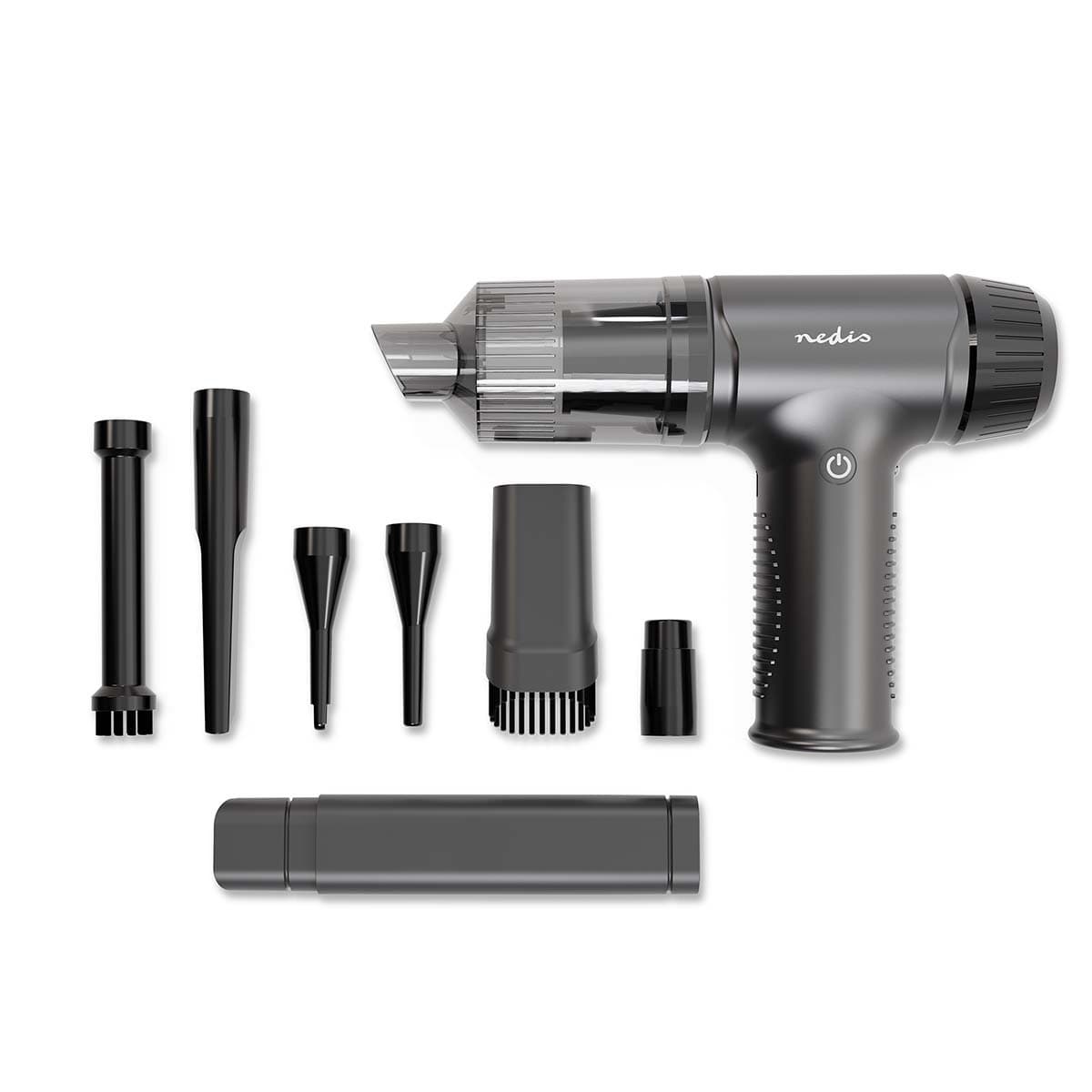 Handstofzuiger / luchtblazer Nedis 90W oplaadbaar zwart 2