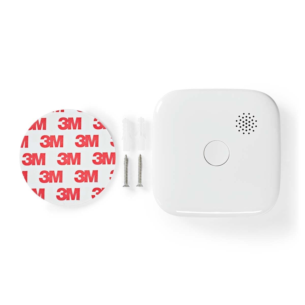 Rookmelder Nedis Smartlife Wifi 10 jaar sensor wit 10