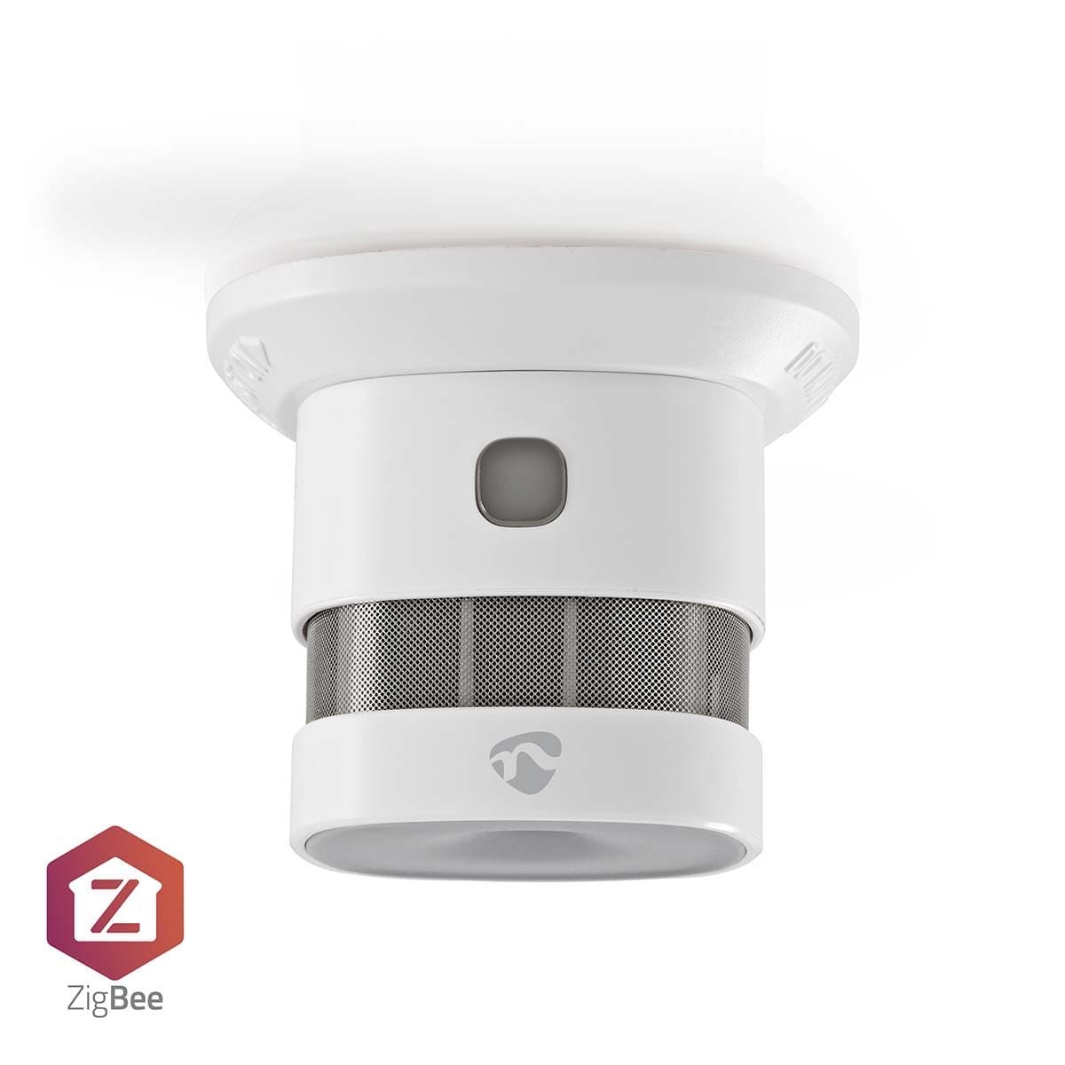 Rookmelder Nedis Smartlife Zigbee 3.0 Wifi 10 jaar sensor wit 3