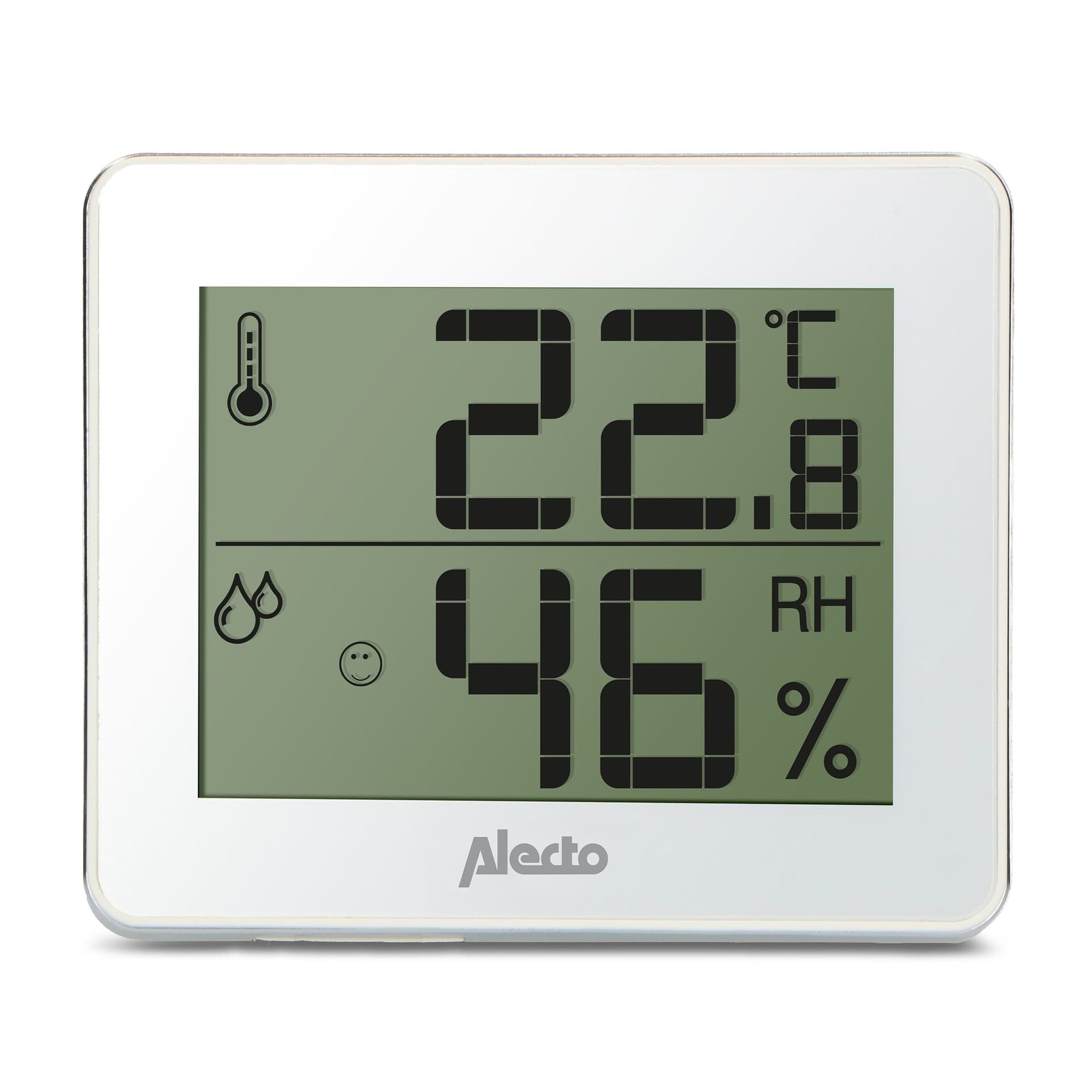 Thermometer hygrometer Alecto WS-55 wit - zilver 3