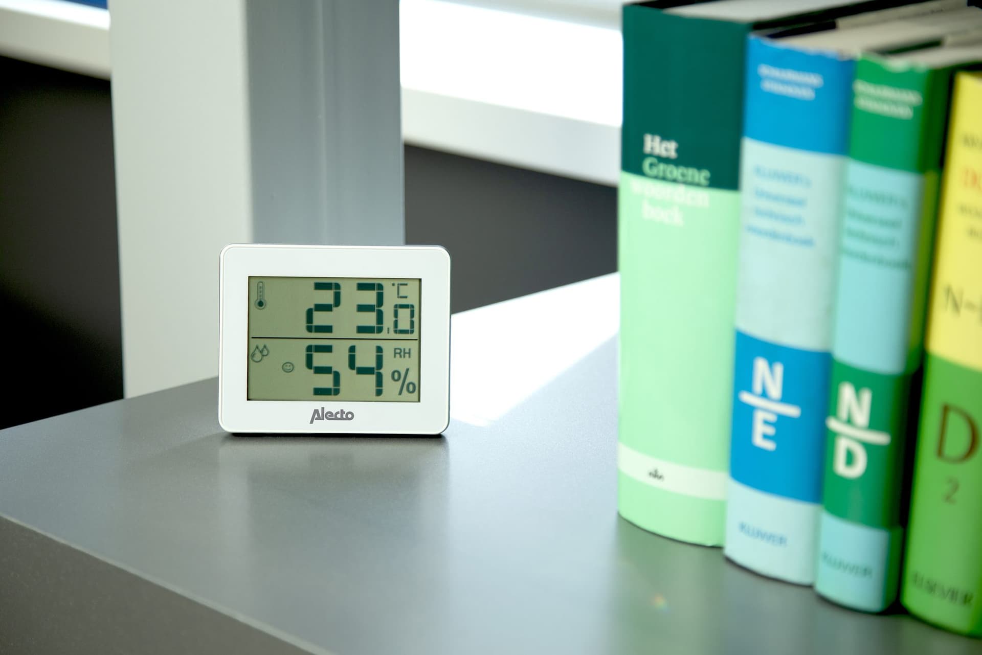Thermometer hygrometer Alecto WS-55 wit - zilver 7