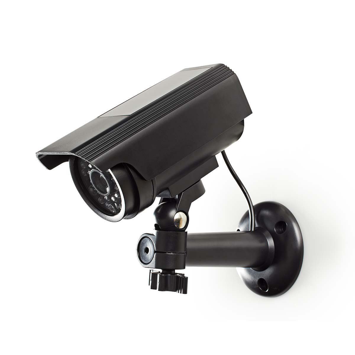 Dummy beveiligingscamera Nedis bullet solar buiten grijs 4
