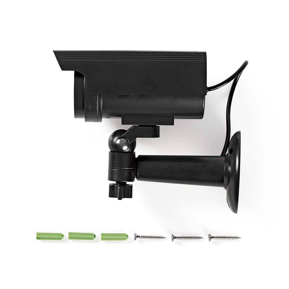 Dummy beveiligingscamera Nedis bullet solar buiten grijs 5