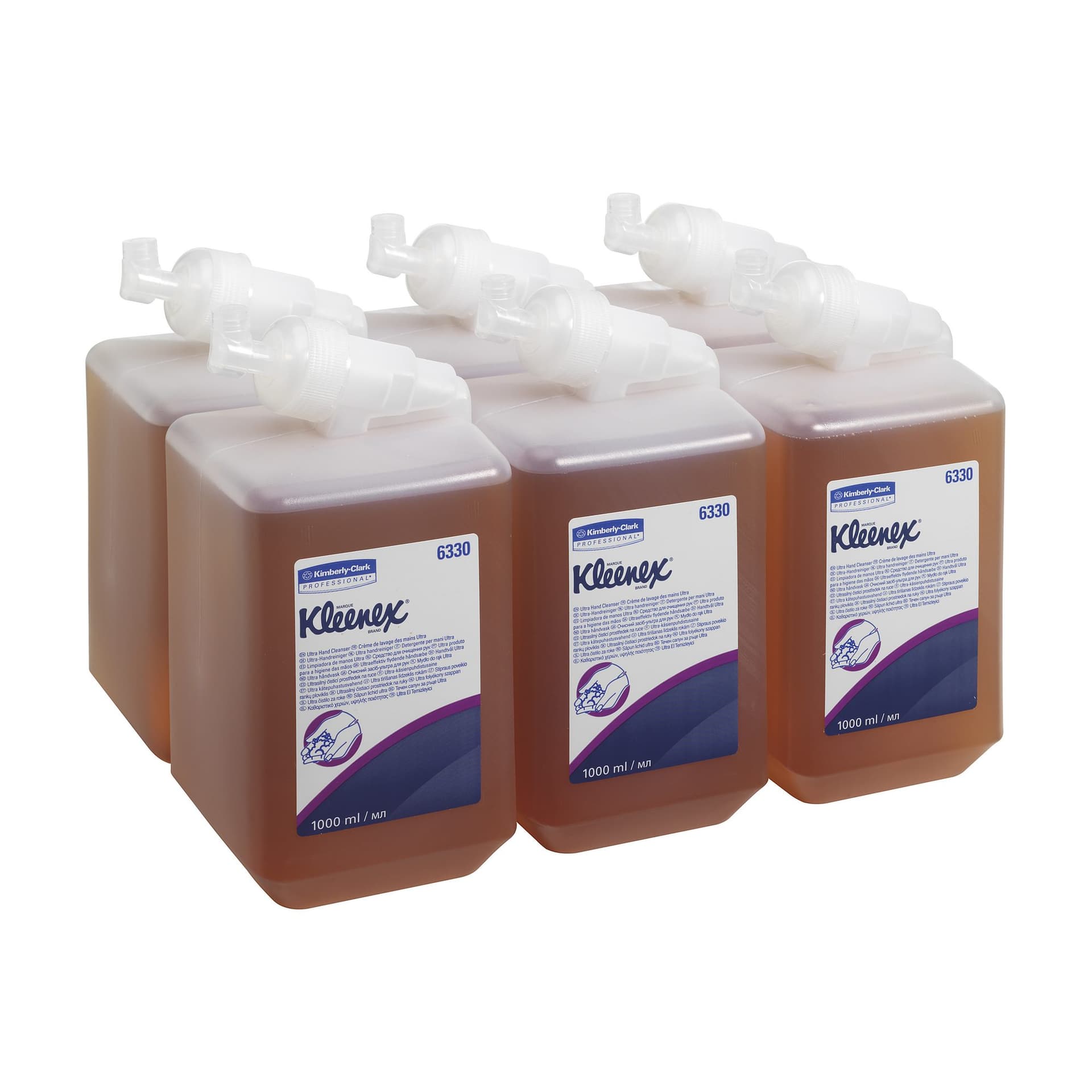 Handzeep Kleenex Ultra vloeibaar amber 1000ml 6330 2