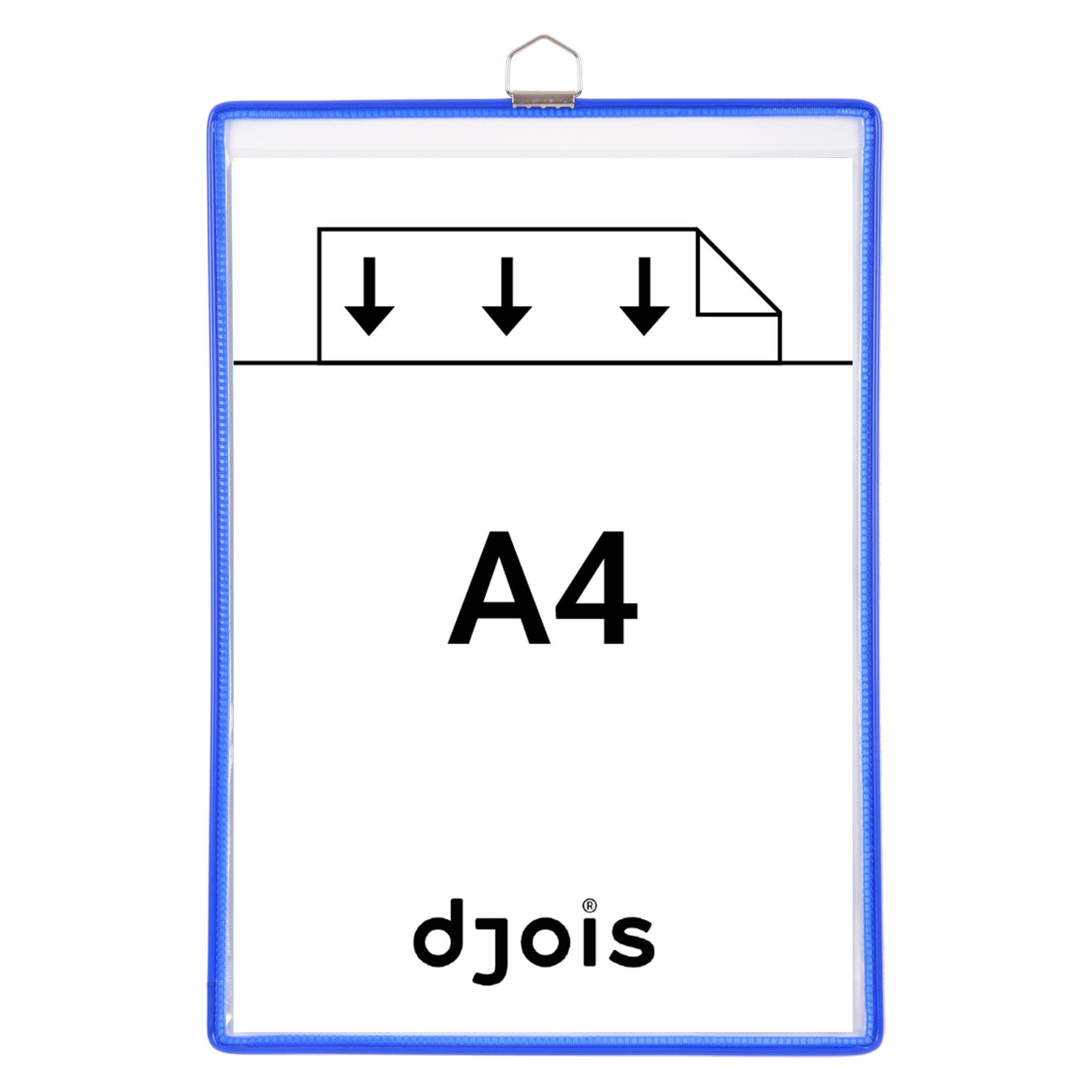 Zichtpanelenframe hangend Tarifold A4 blauw 5 stuks