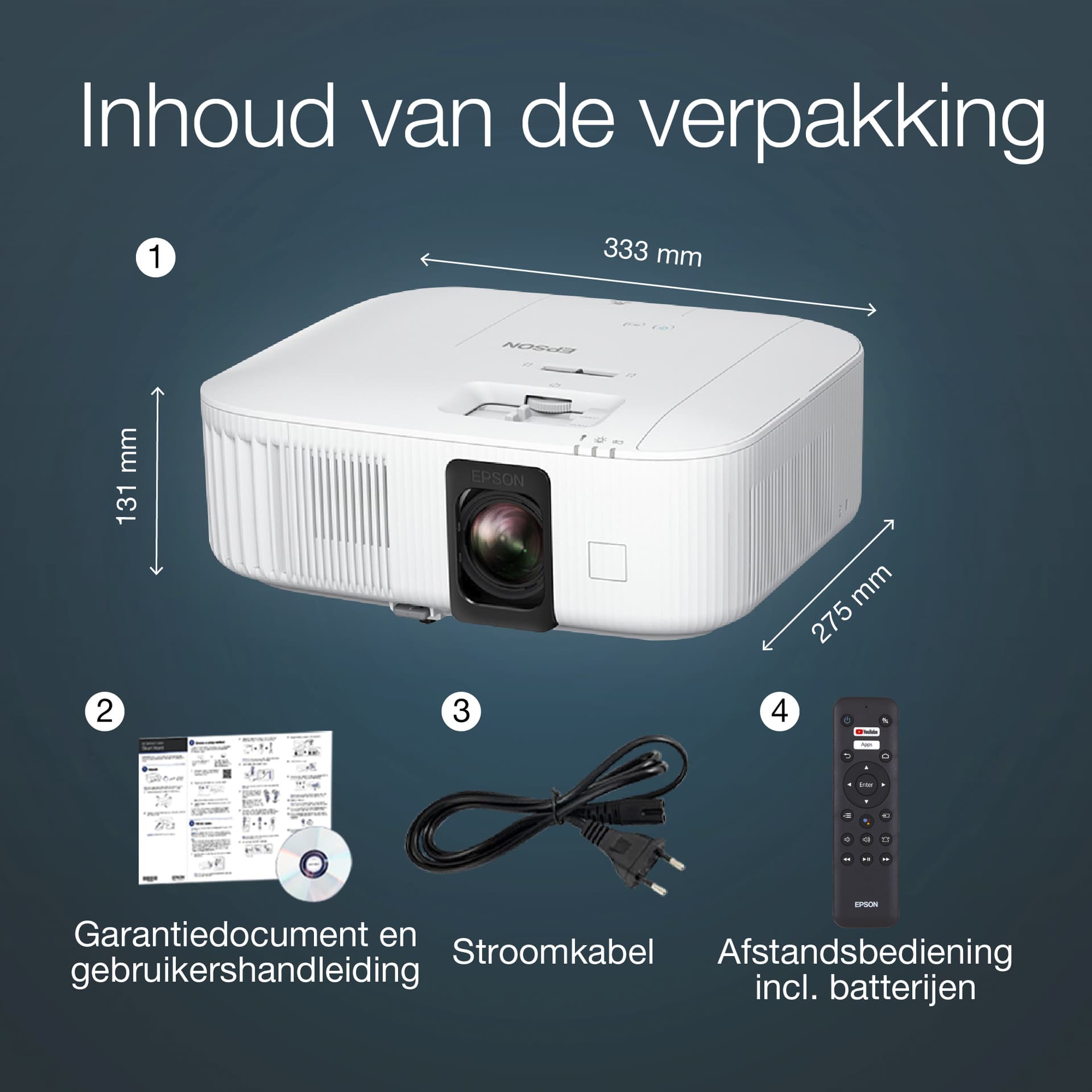 Projector Epson TW6250 4K 3