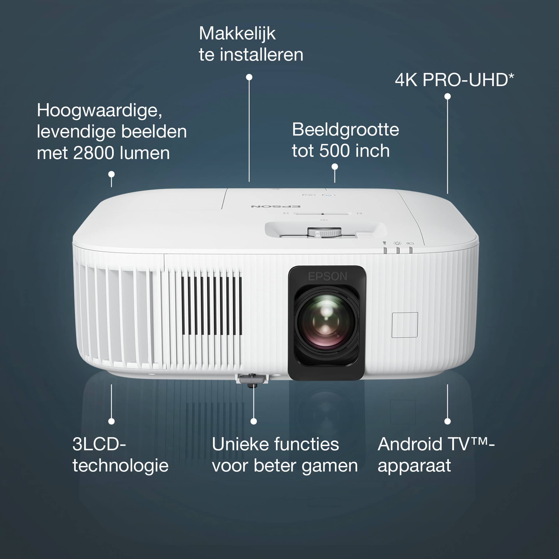 Projector Epson TW6250 4K 4