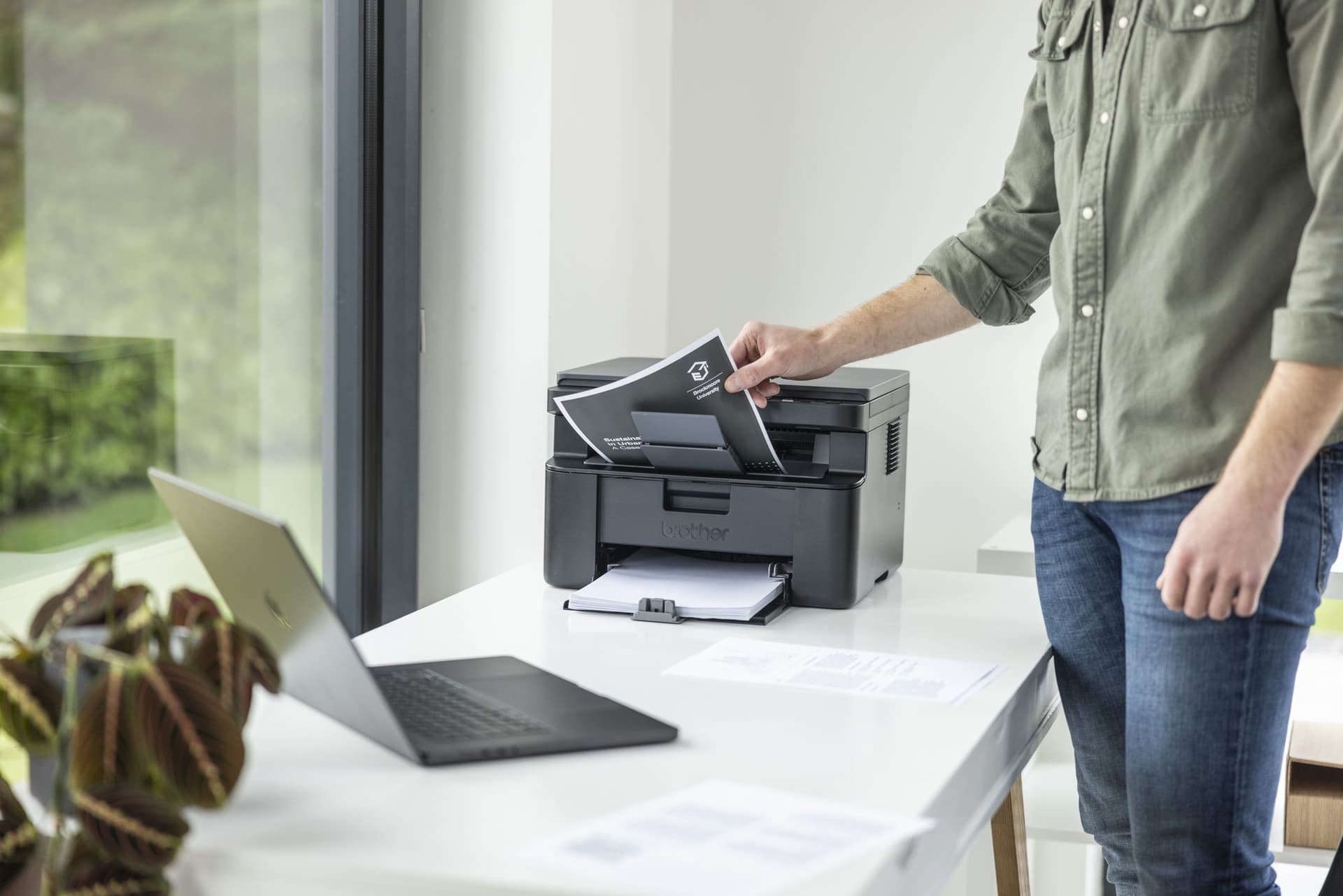 Multifunctional Laser printer Brother DCP-L1640W 5