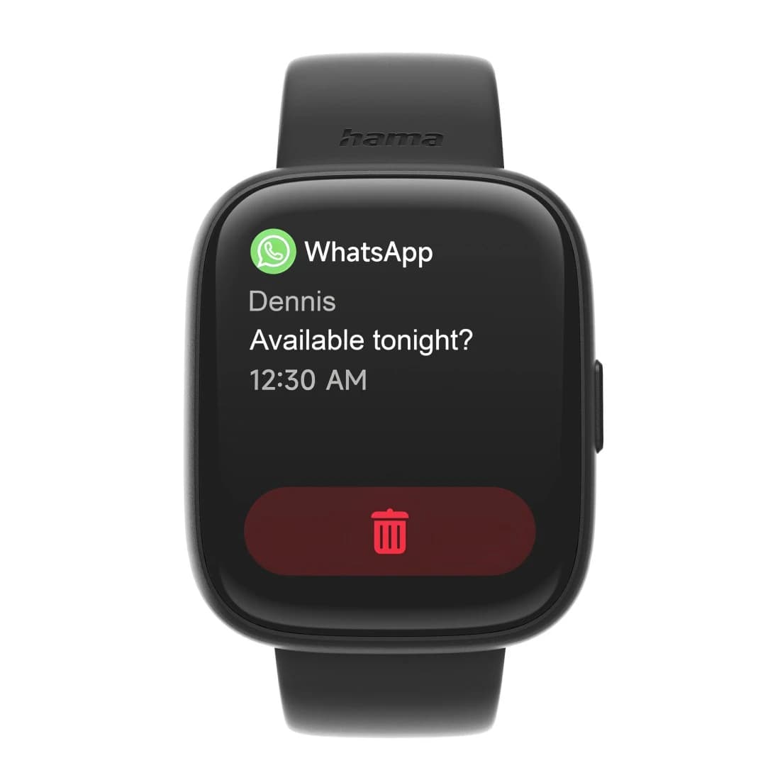 Smartwatch Hama 4000 zwart 2