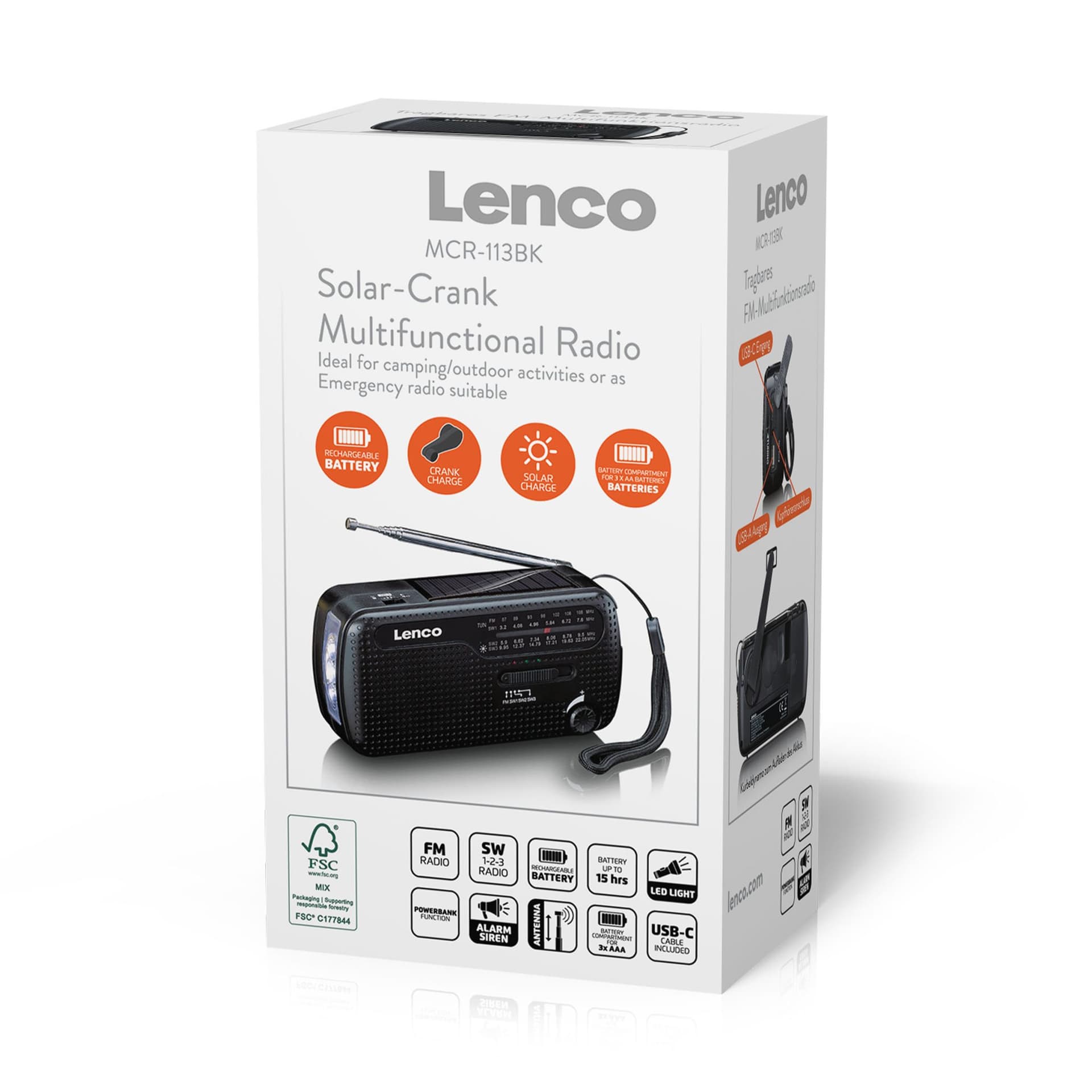 Noodradio Lenco MCR-113BK 9