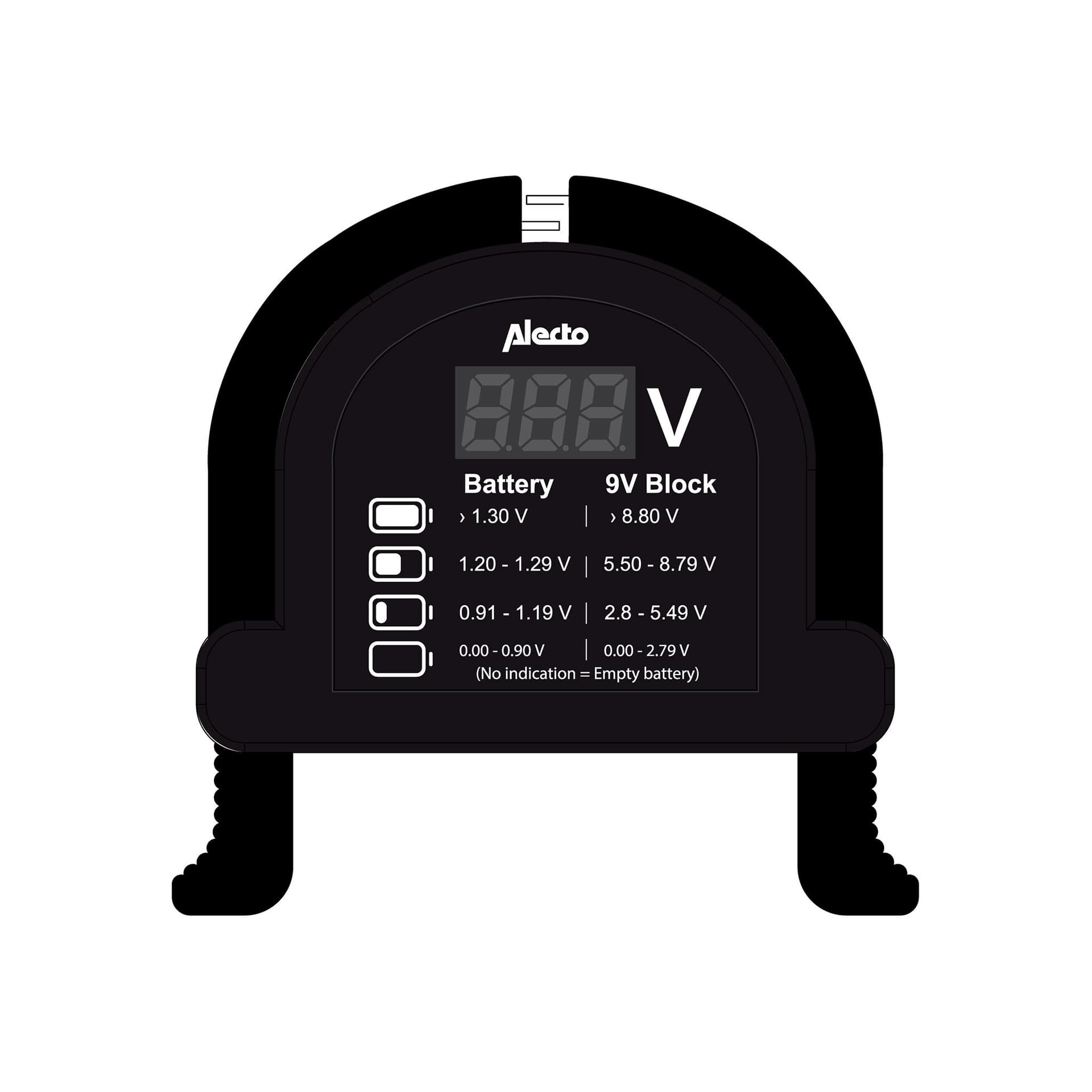 Batterijtester Alecto BTT2
