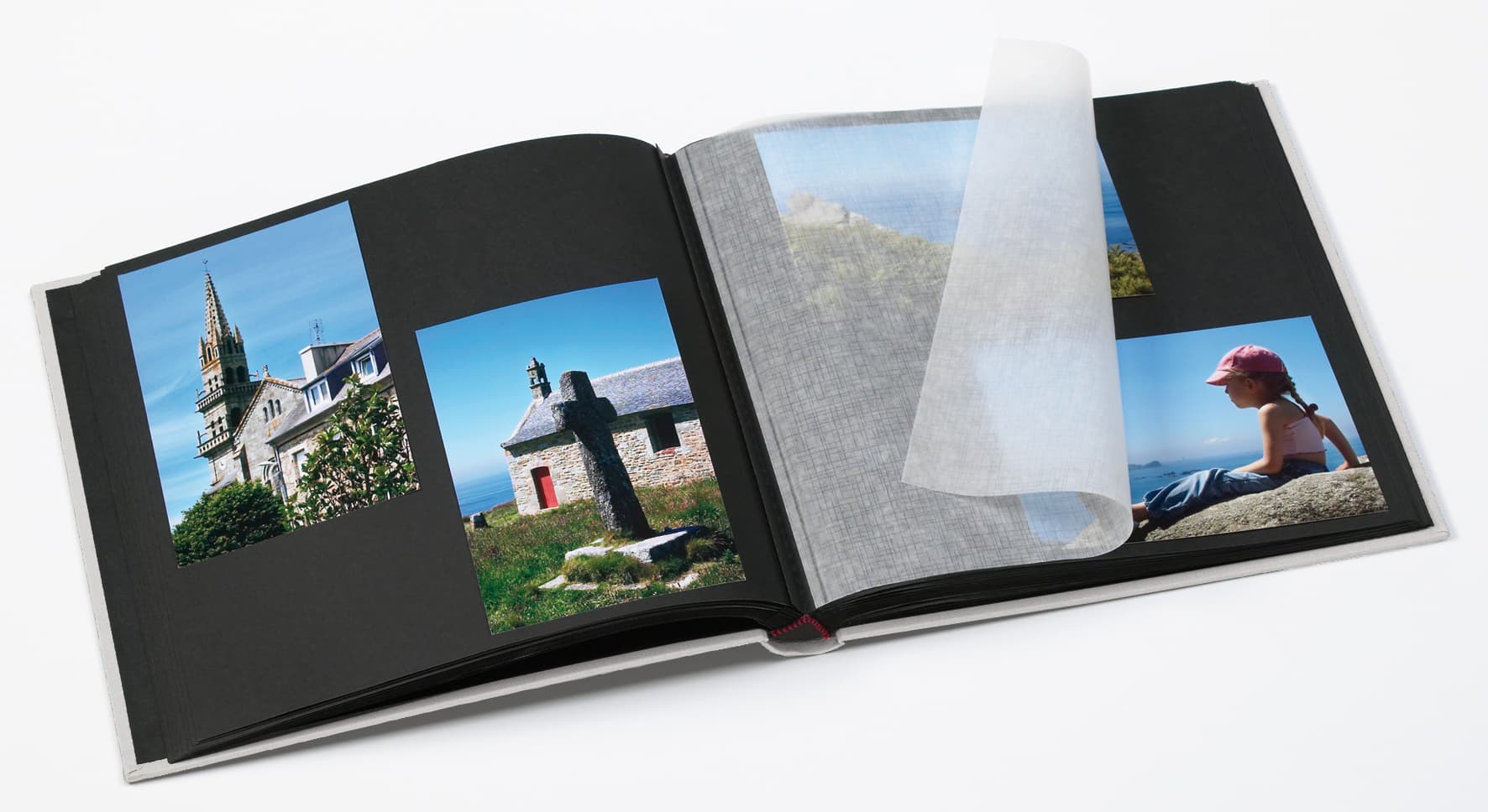 Fotoalbum walther design Black & White 26x25cm 25vel grijs 3