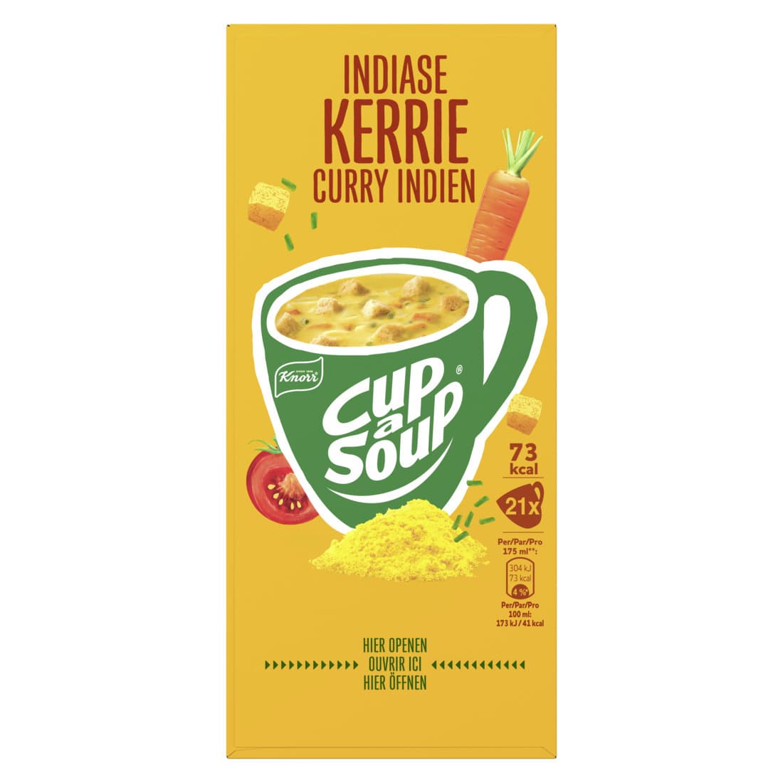 Cup-a-Soup Knorr Indiase kerrie 21x175ml 2