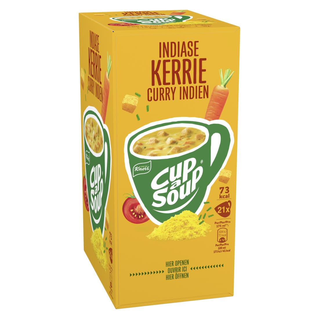 Cup-a-Soup Knorr Indiase kerrie 21x175ml 3