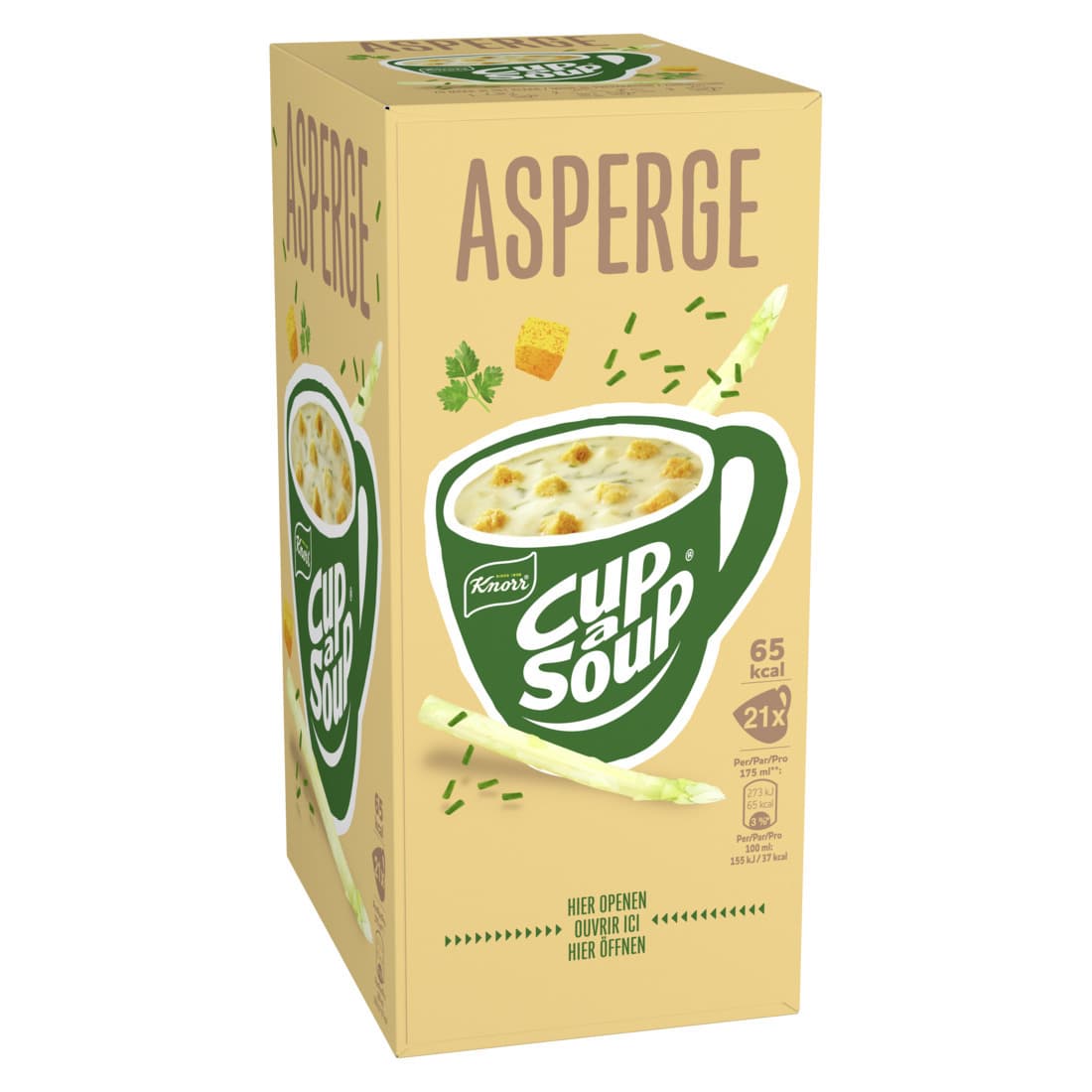 Cup-a-Soup Knorr asperge 21x175ml 3