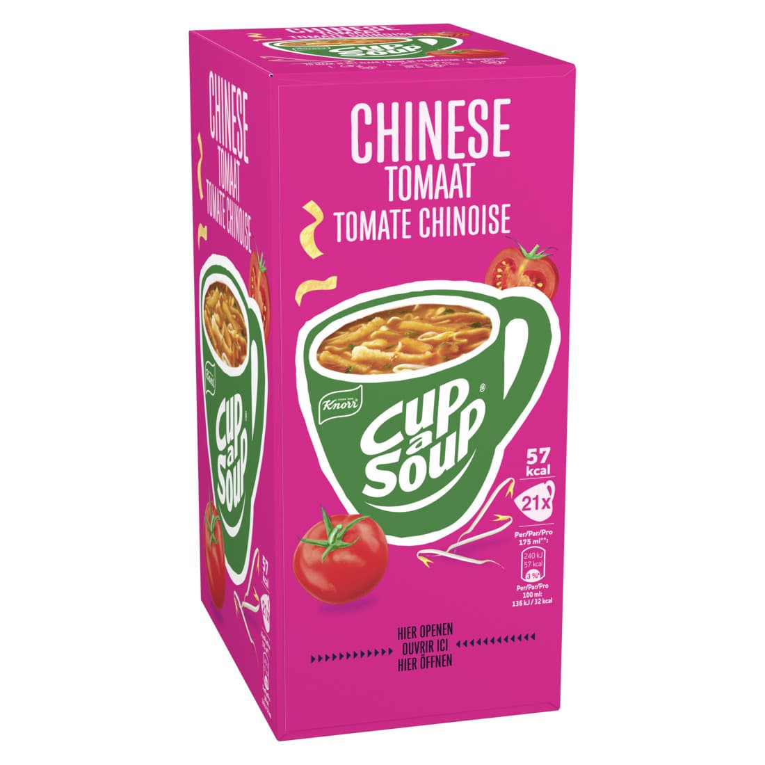 Cup-a-Soup Knorr Chinese tomaat 21x175ml 3