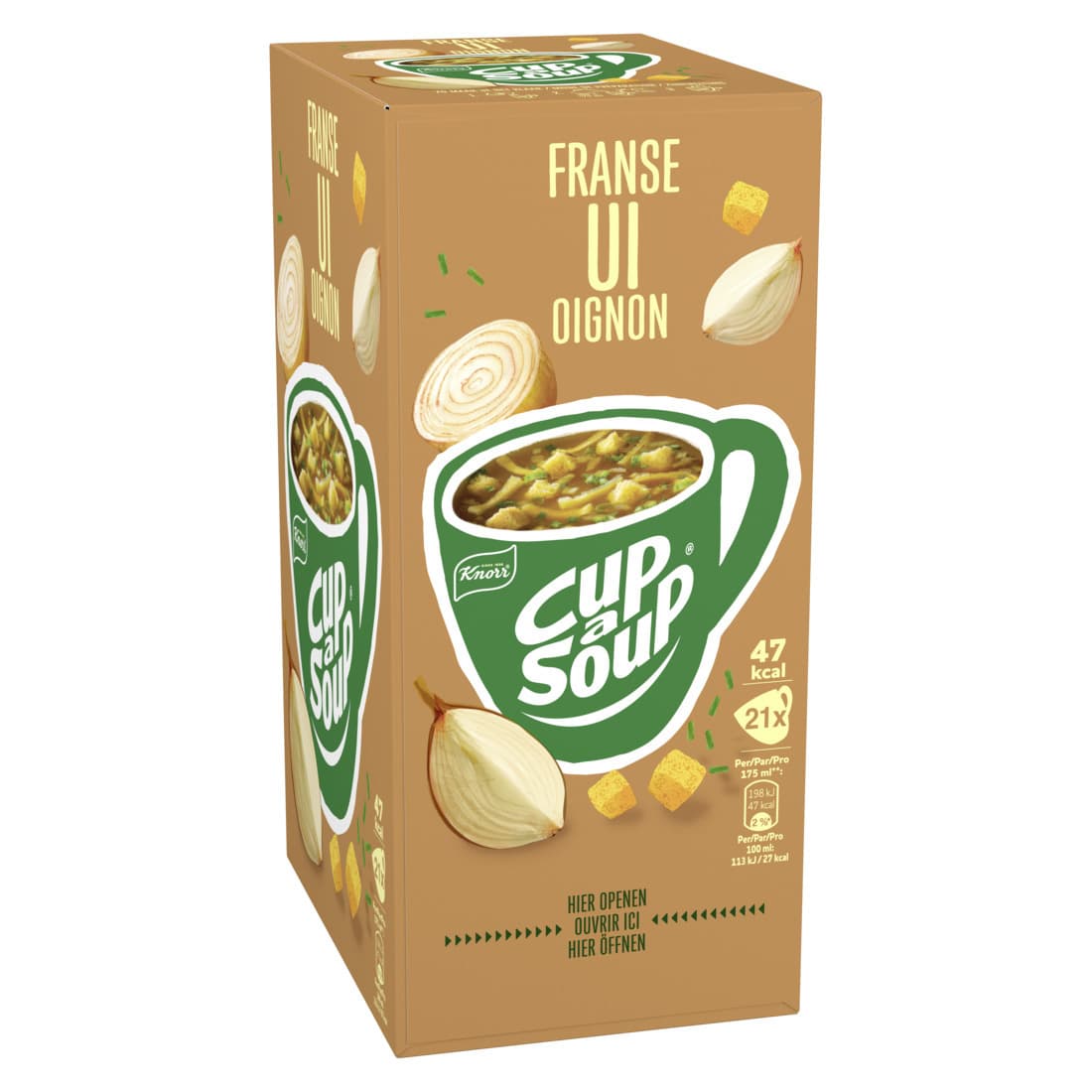 Cup-a-Soup Knorr Franse ui 21x175ml 3