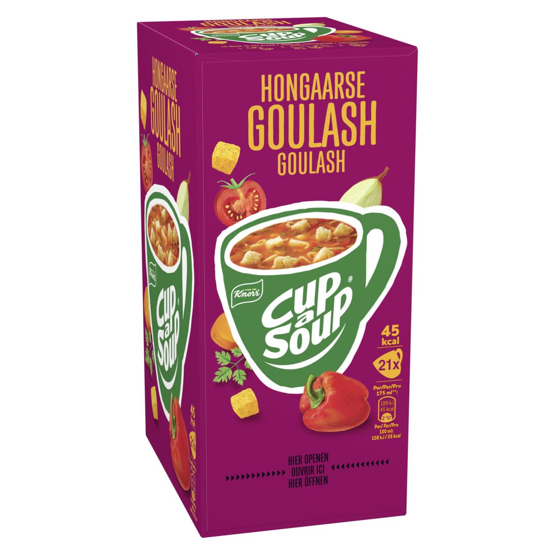 Cup-a-Soup Knorr Hongaarse goulash 21x175ml 3