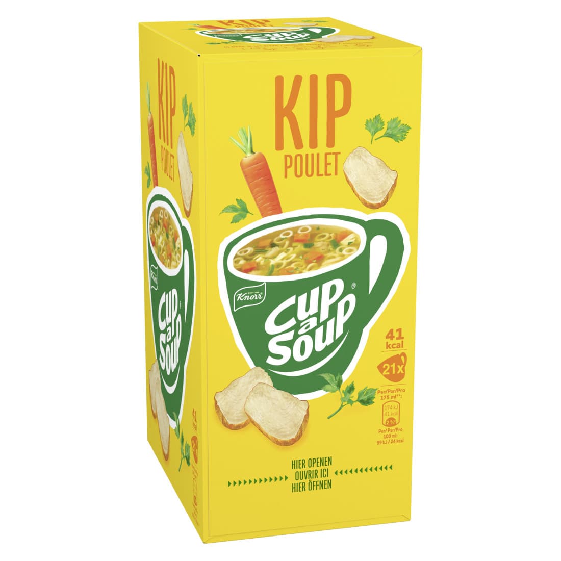 Cup-a-Soup Knorr kip 21x175ml 3