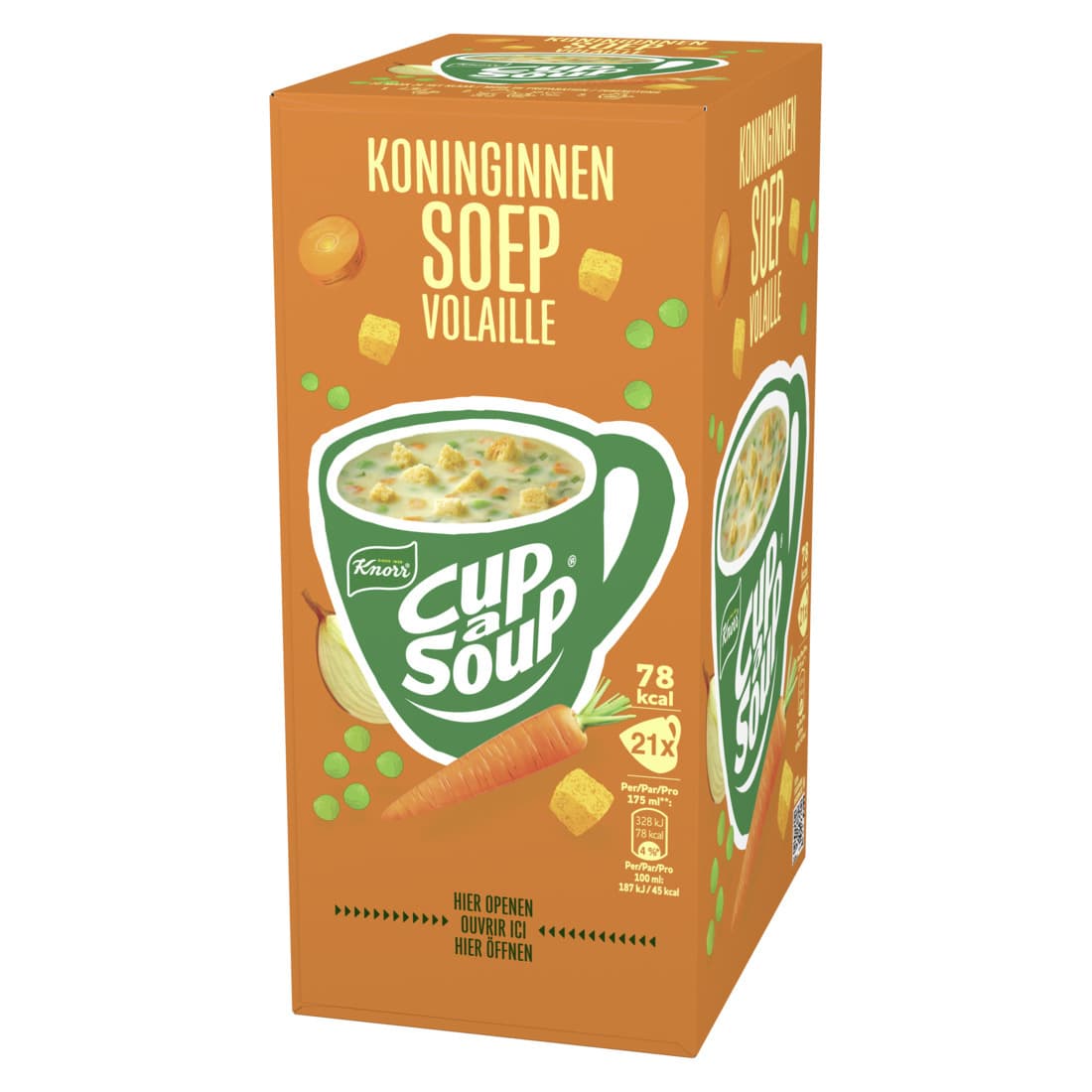 Cup-a-Soup Knorr koninginnensoep 21x175ml 4